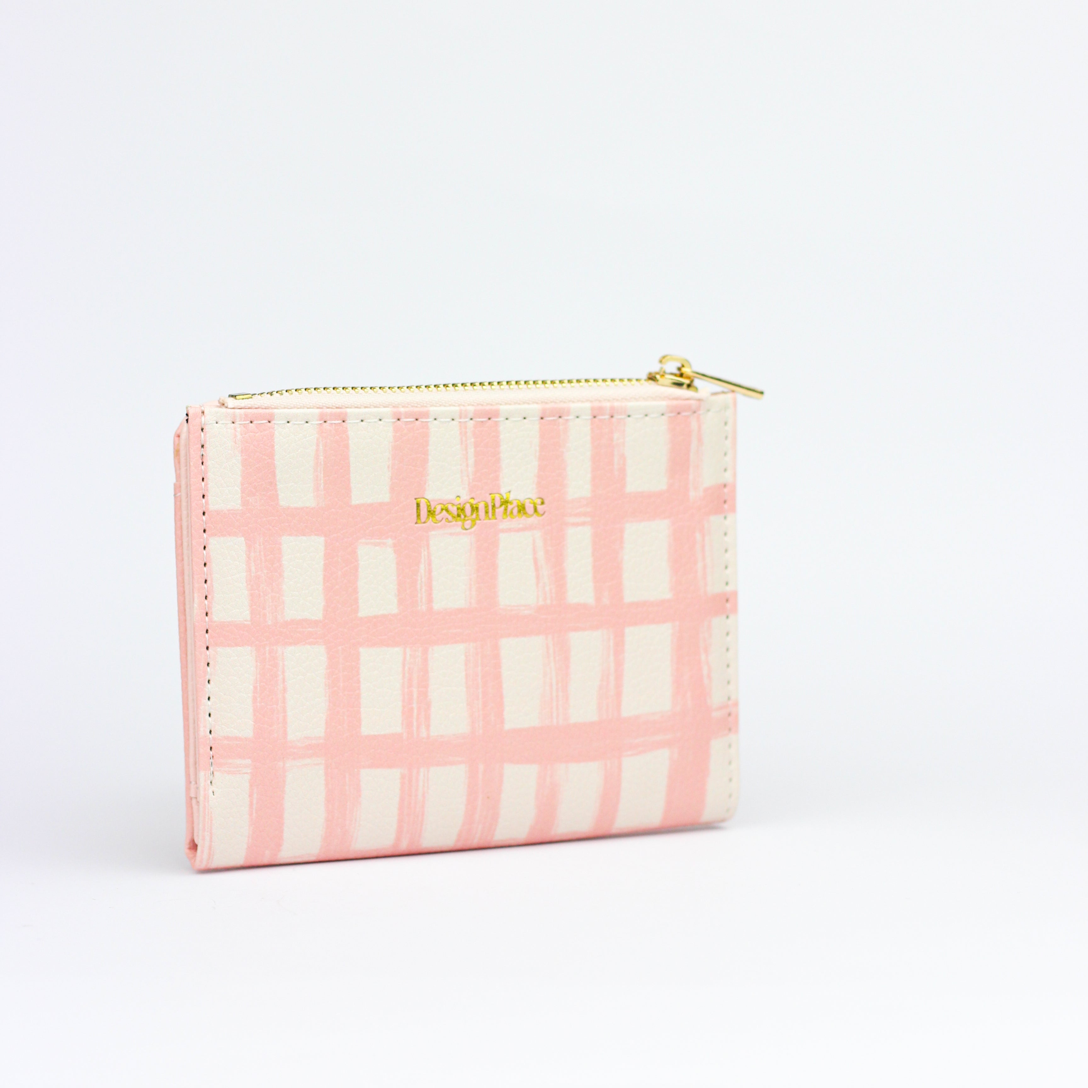 Pastel Grid Wallet (PU)