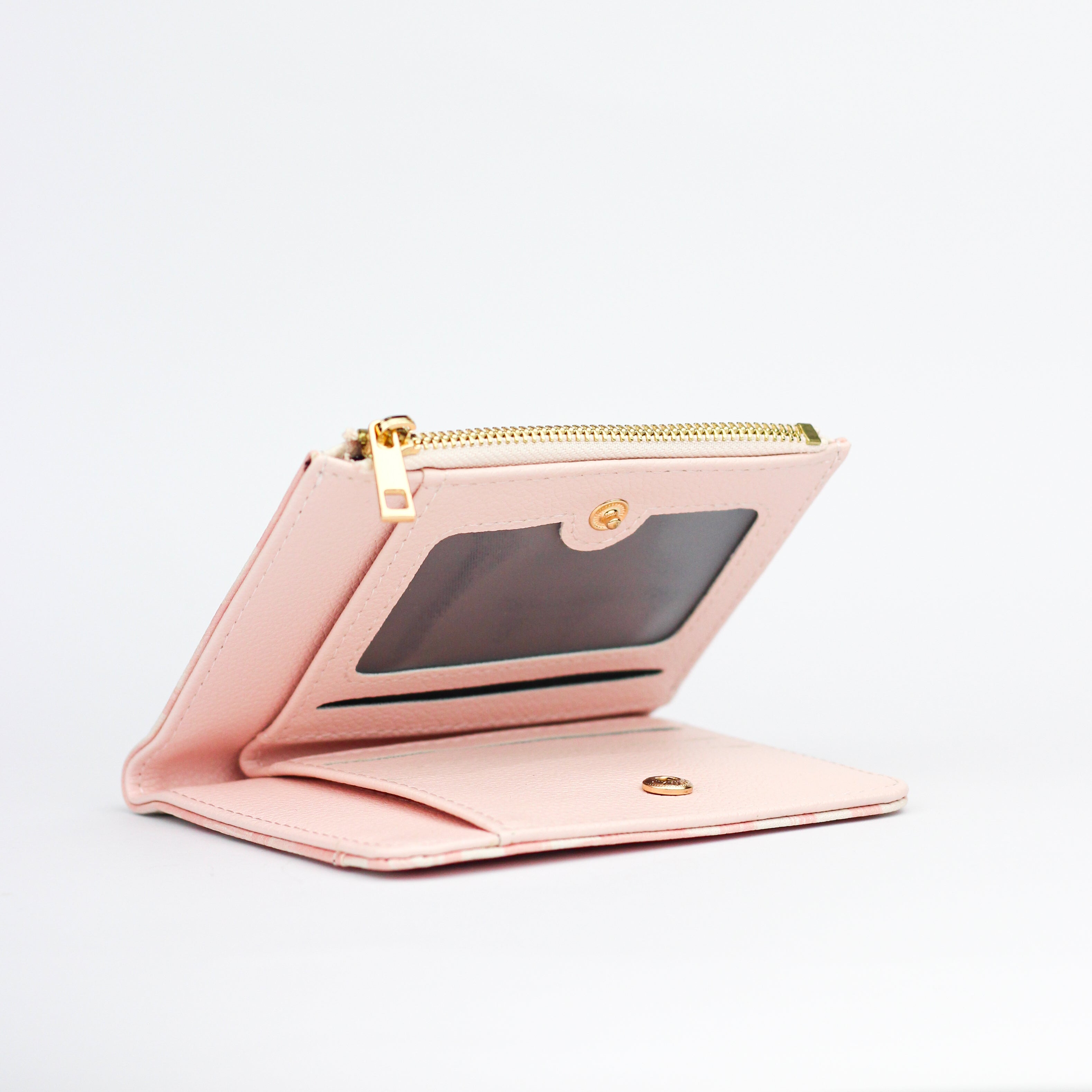 Pastel Grid Wallet (PU)