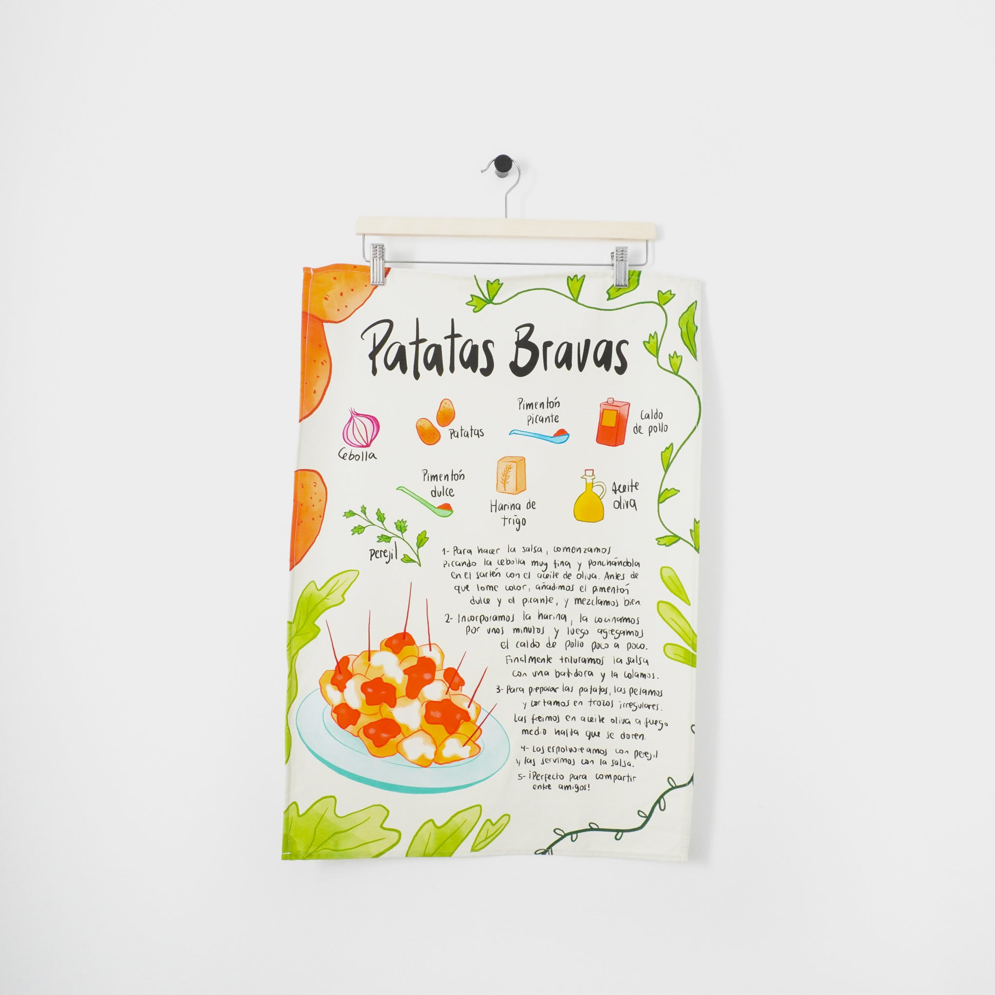 Patatas Bravas Tea Towel