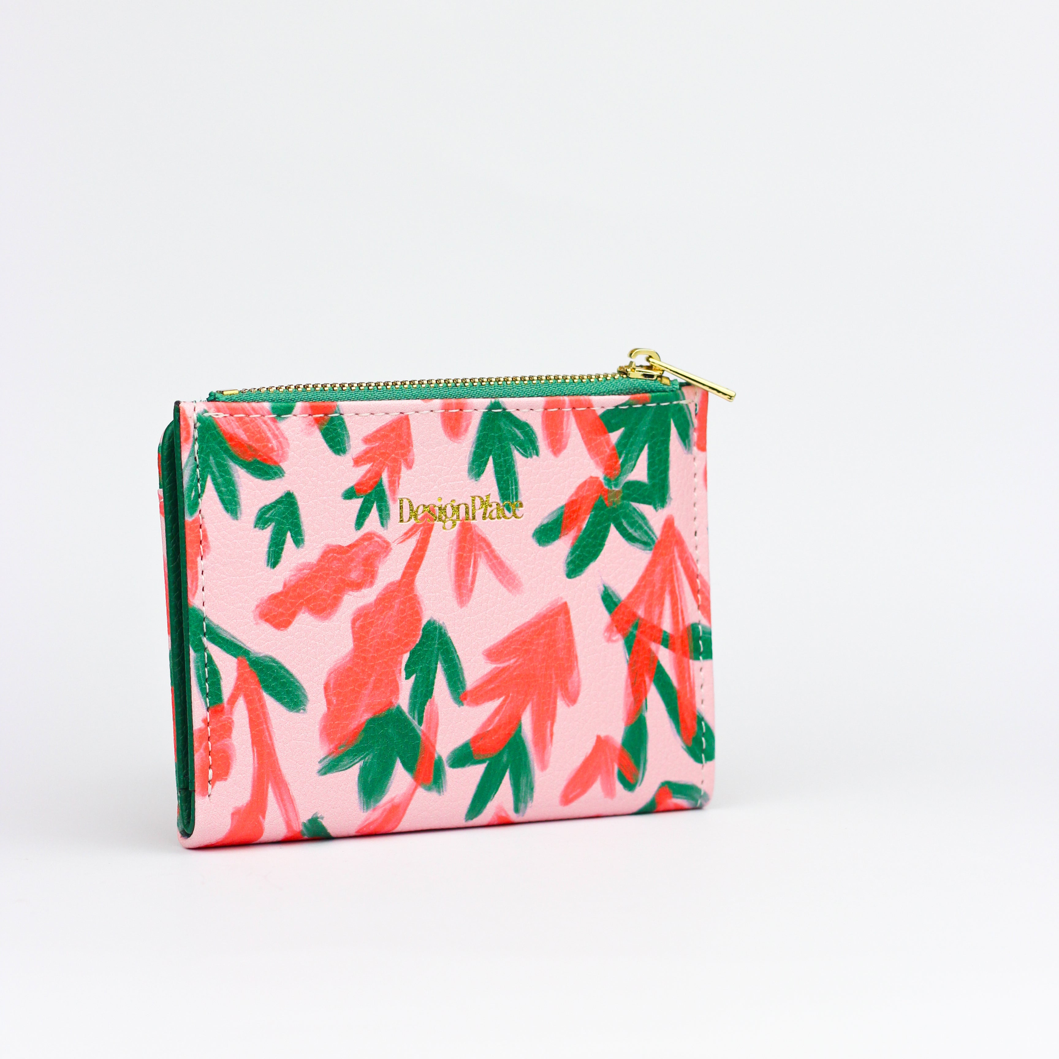 Pink & Green Wallet (PU)