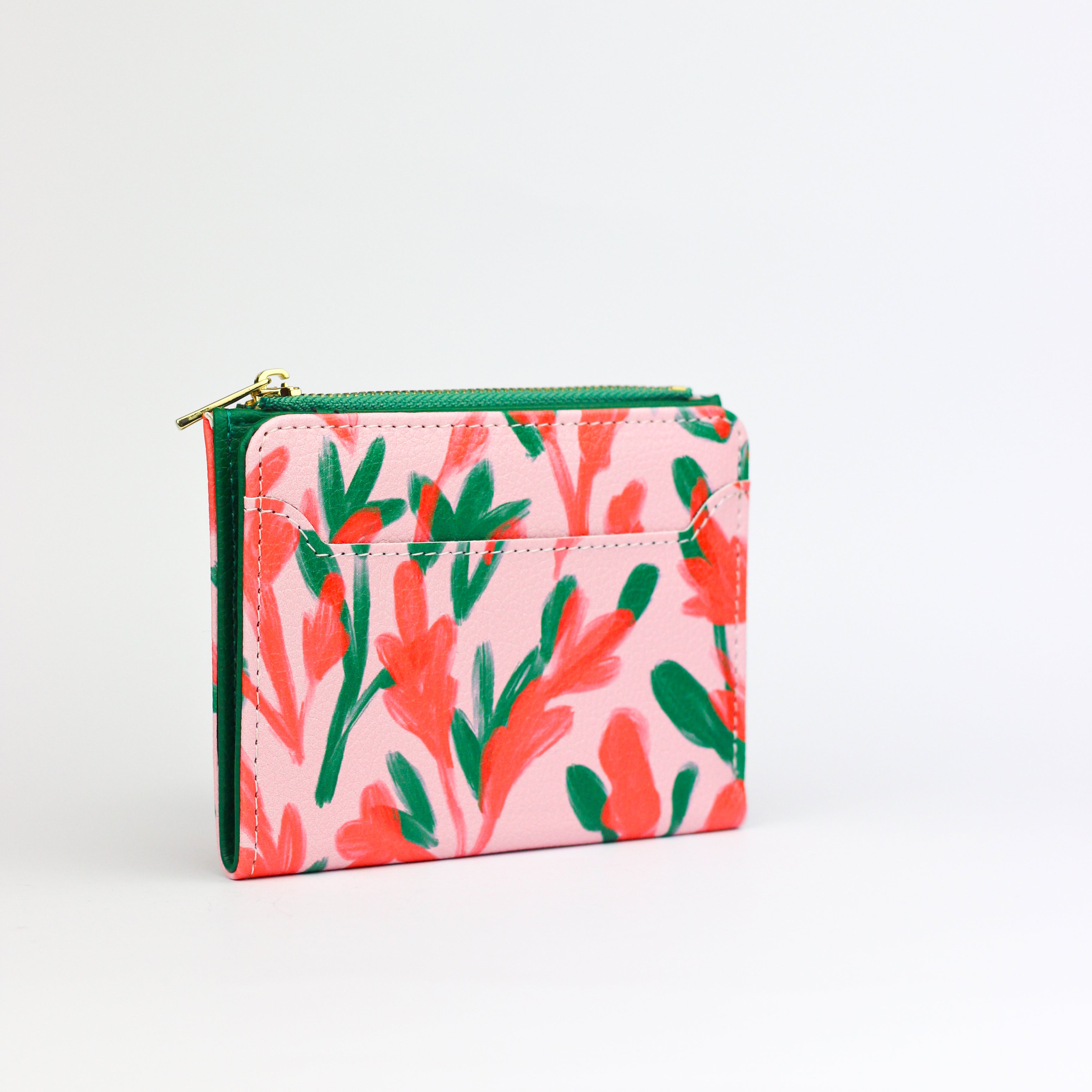 Pink & Green Wallet (PU)