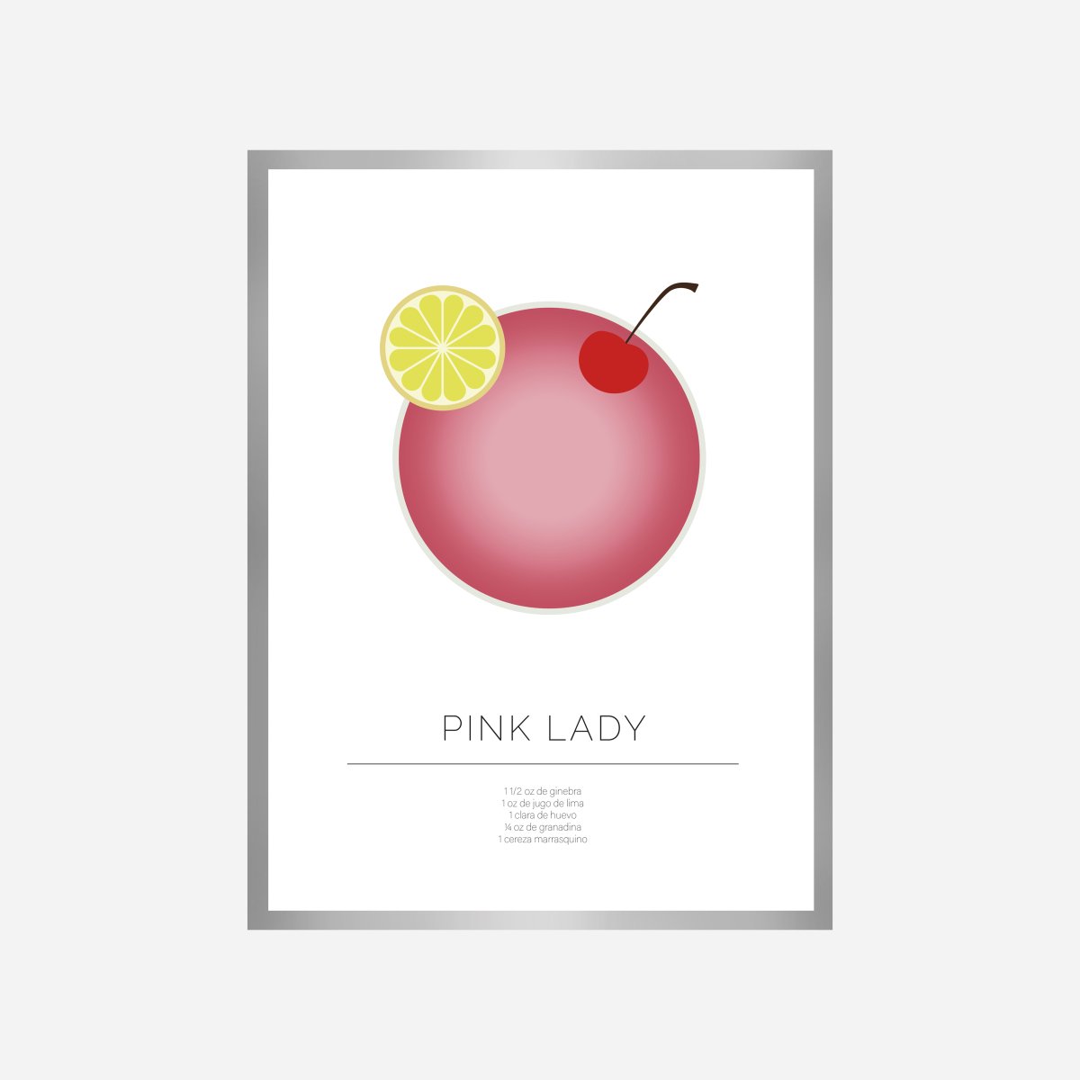 Pink Lady Line Art Print - DesignPlace