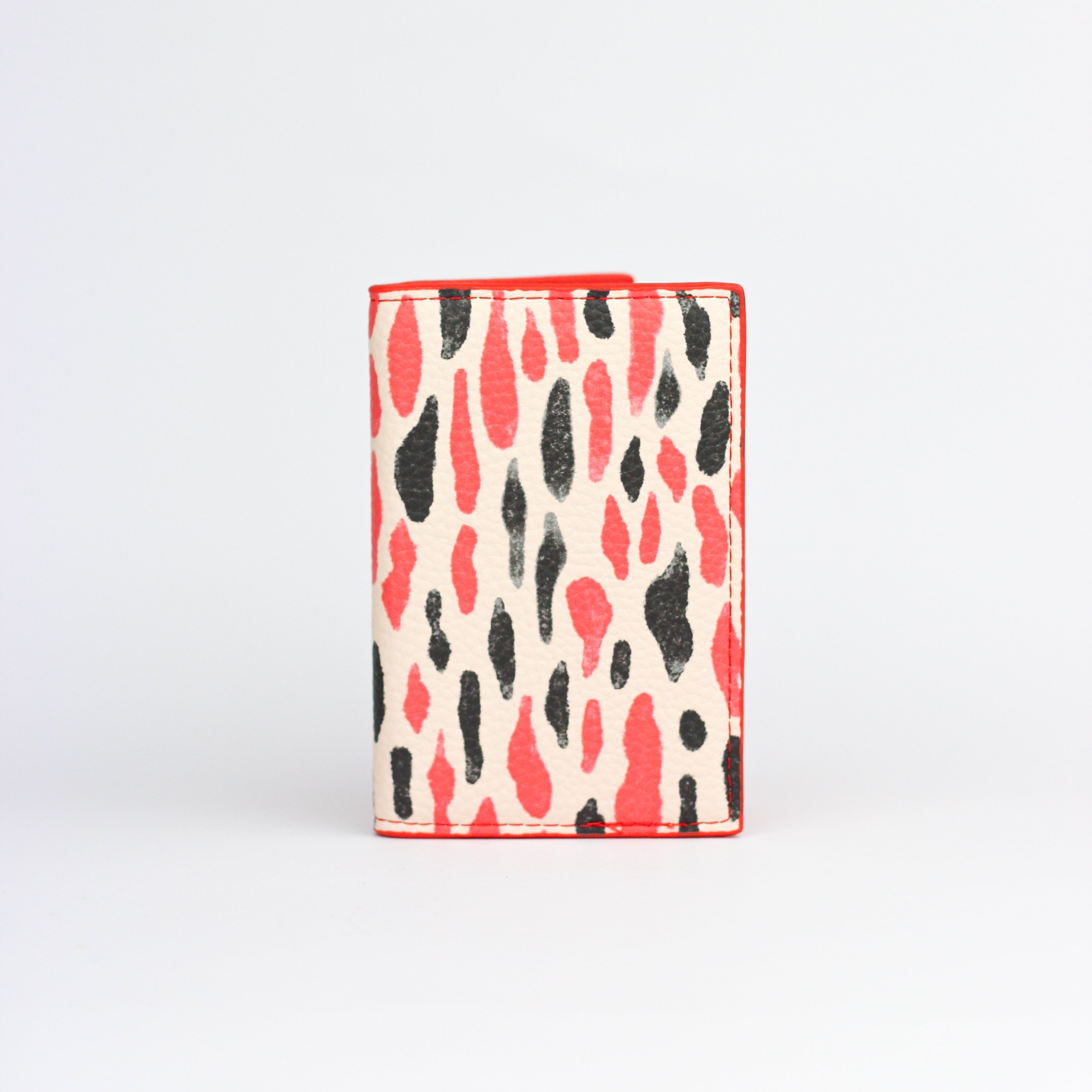 Pink Leopard Card Holder Wallet (PU)