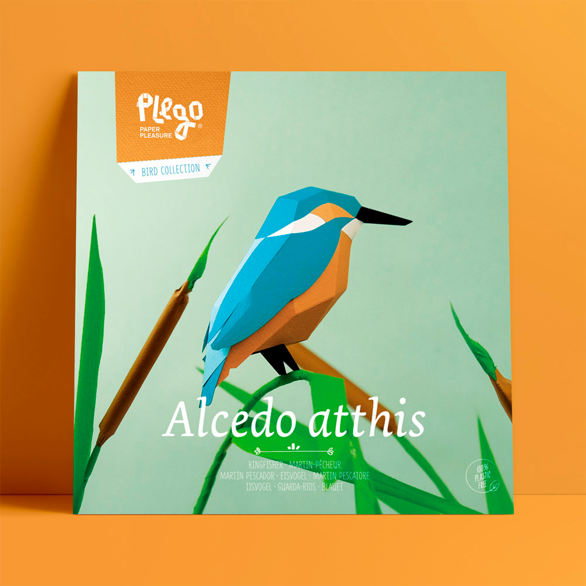 Alcedo Atthis paper bird