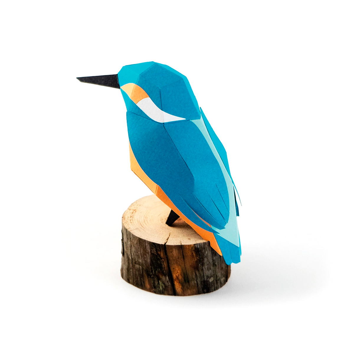 Alcedo Atthis paper bird