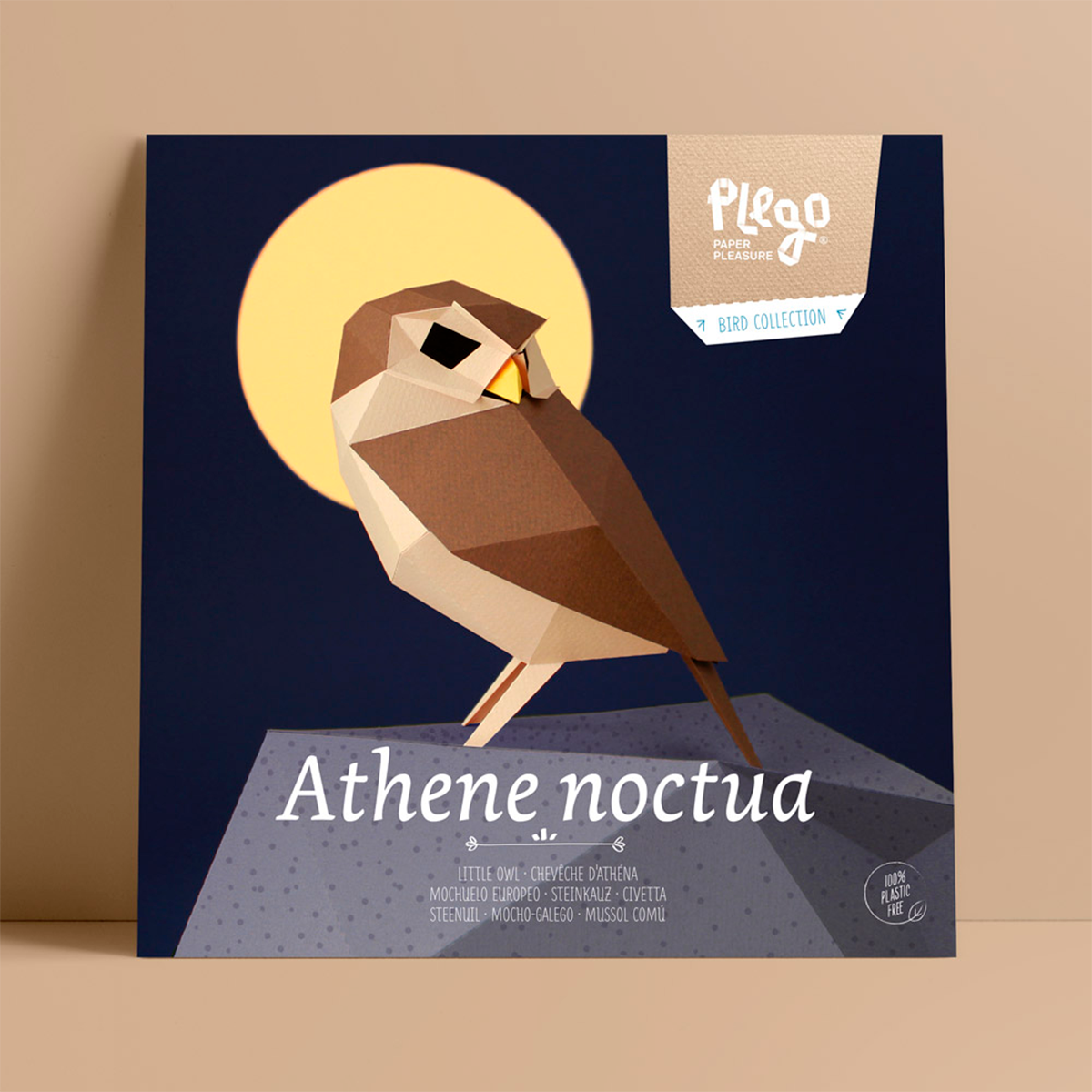 Athene Noctua paper bird