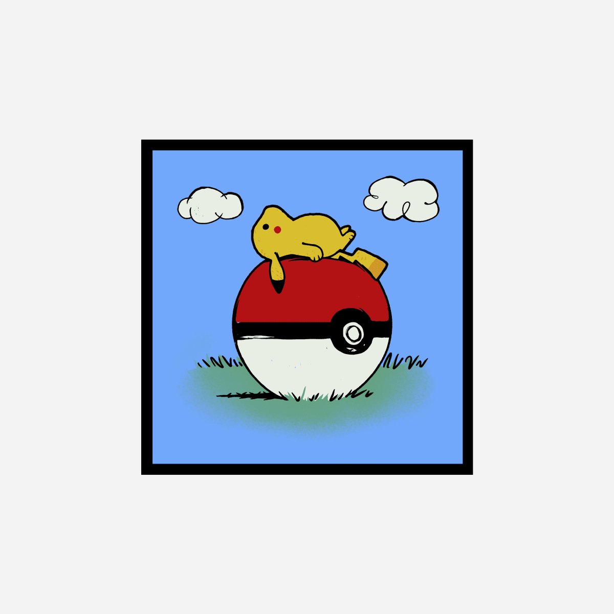 Pokehouse Art Print - DesignPlace