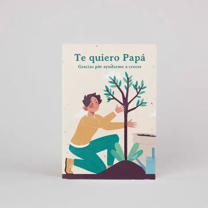 Postales Plantables - Te quiero papa - DesignPlace