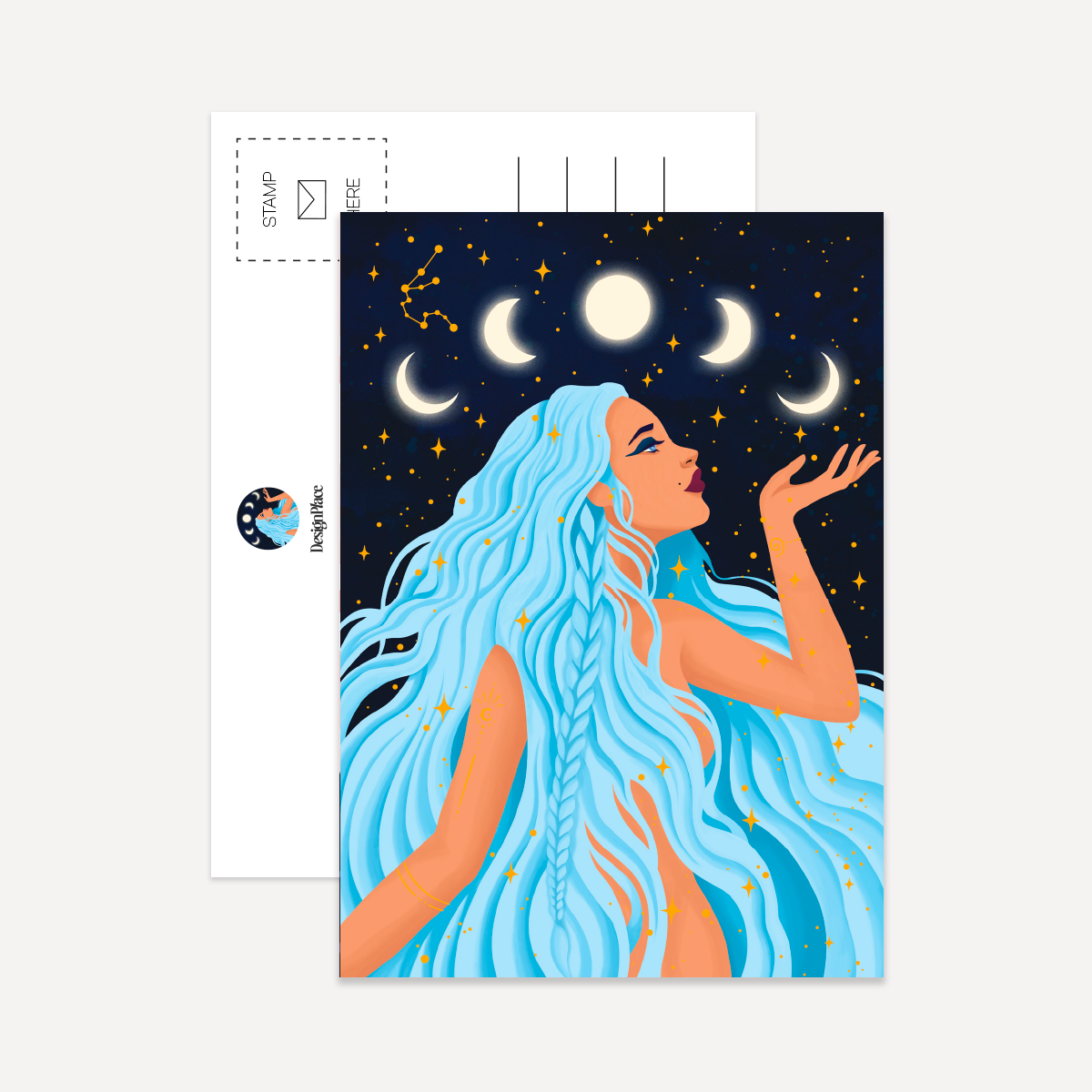 Zodiac Ladies Postcard Pack