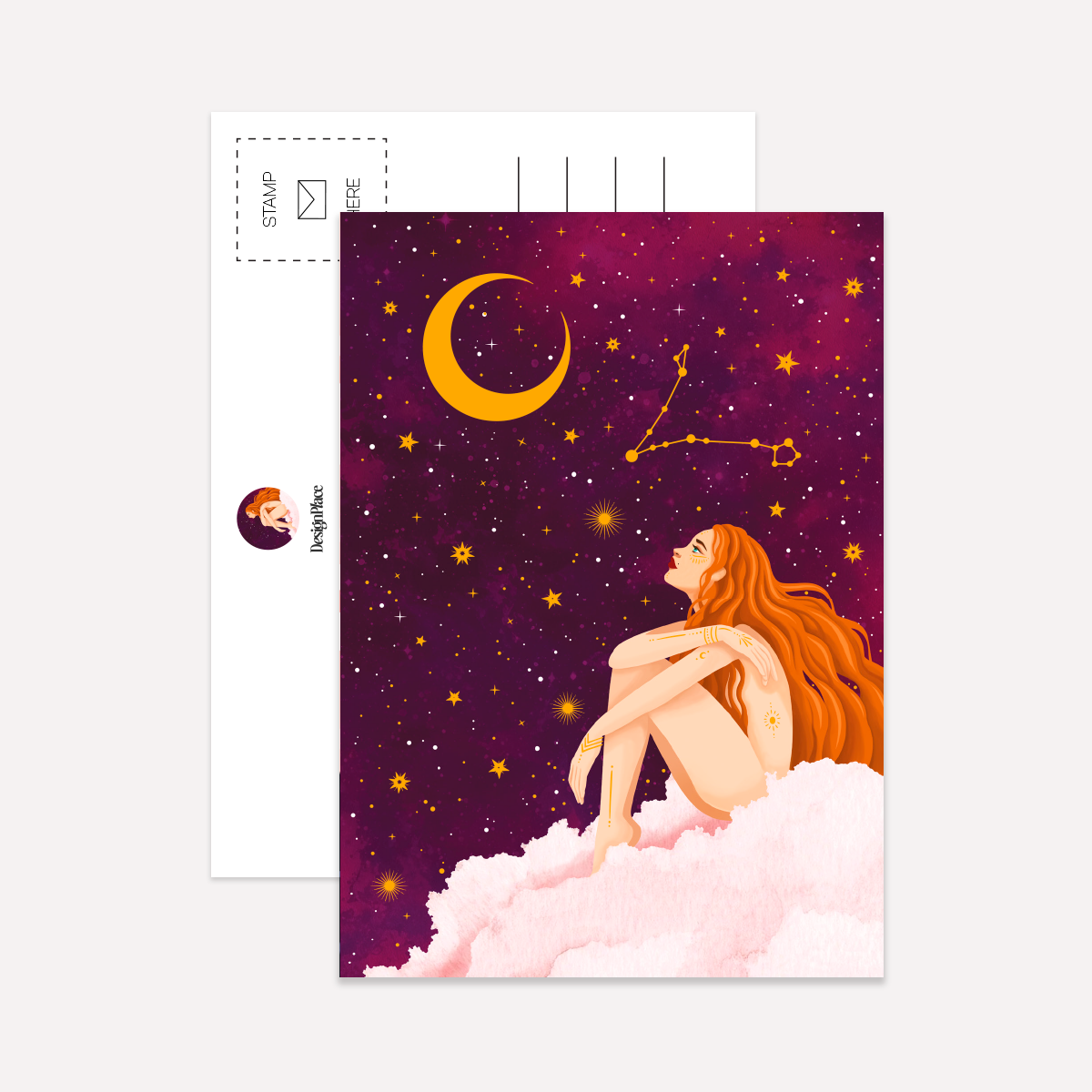 Zodiac Ladies Postcard Pack