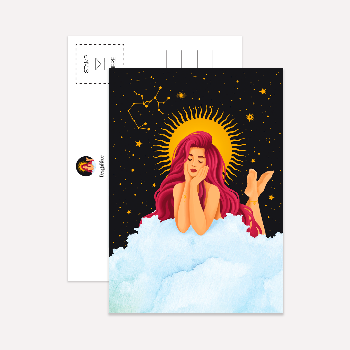 Zodiac Ladies Postcard Pack