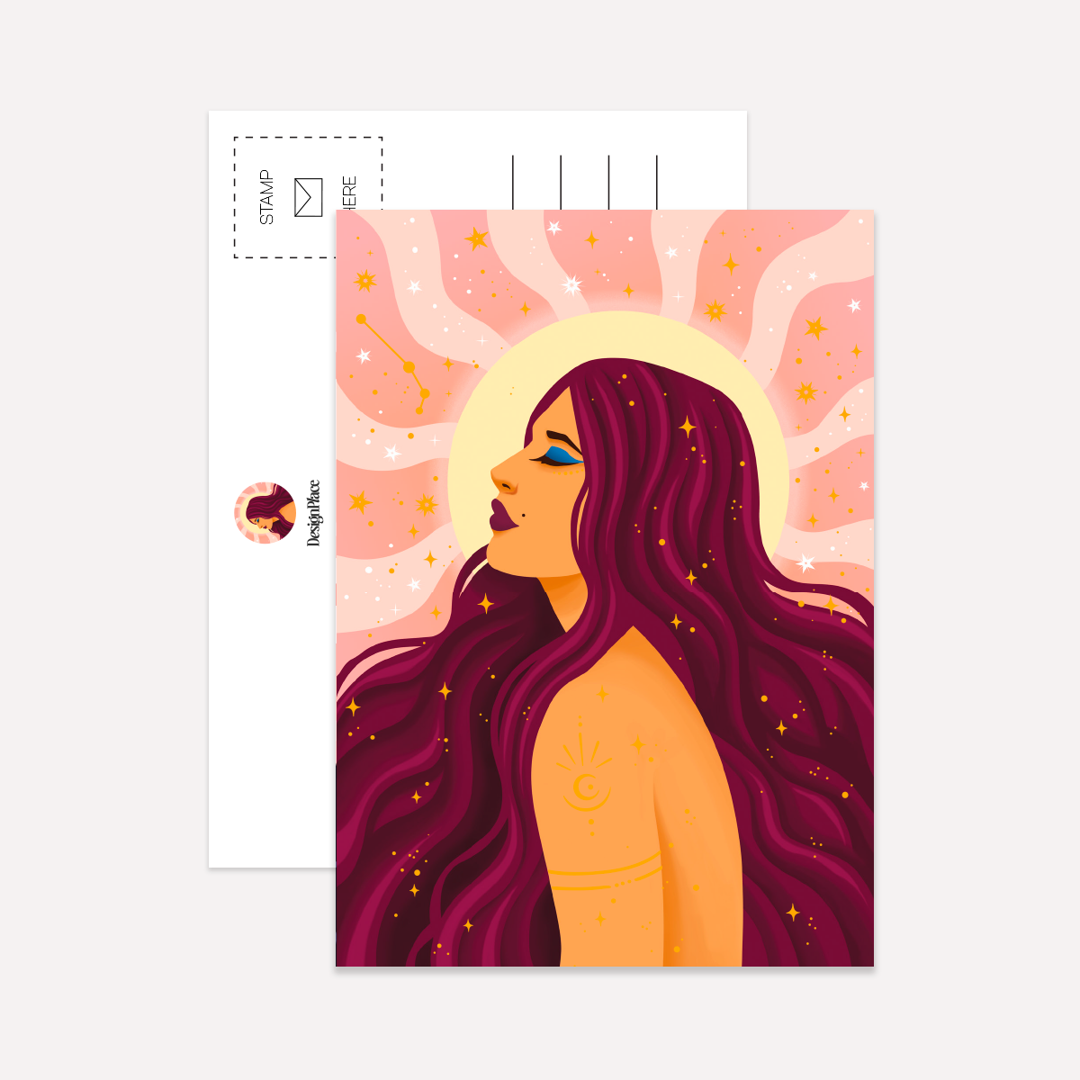 Zodiac Ladies Postcard Pack