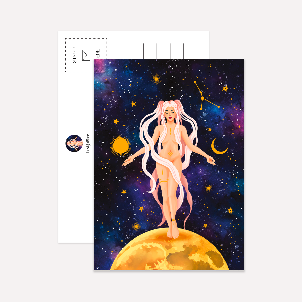 Zodiac Ladies Postcard Pack