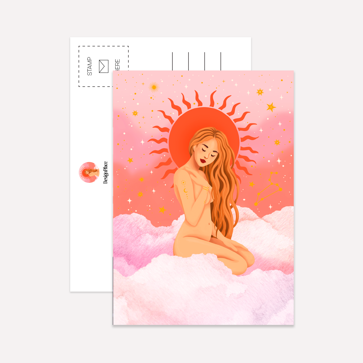 Zodiac Ladies Postcard Pack