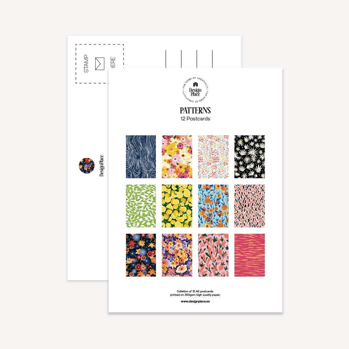 Patterns Postcard Pack