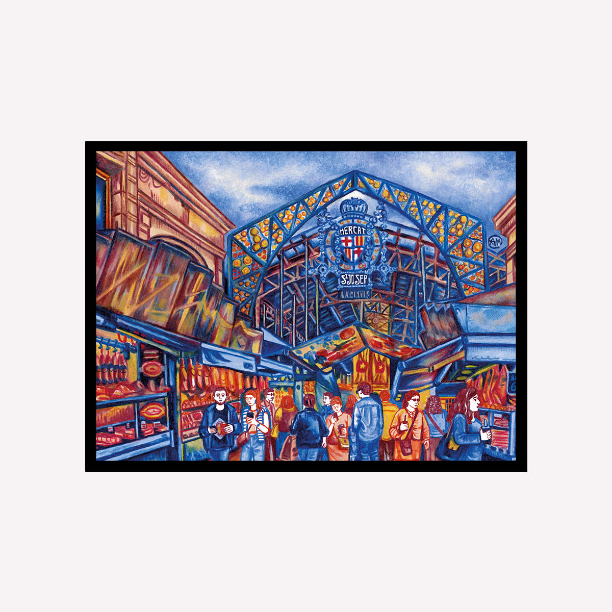 Boqueria Alice Print