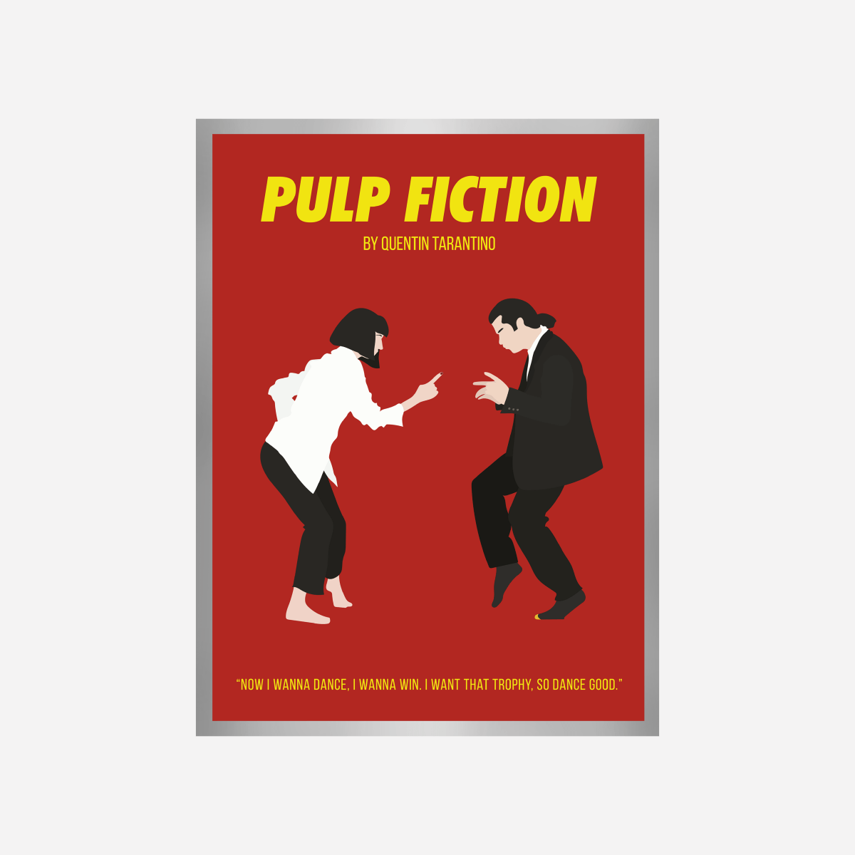 Pulp Fiction Art Print - DesignPlace