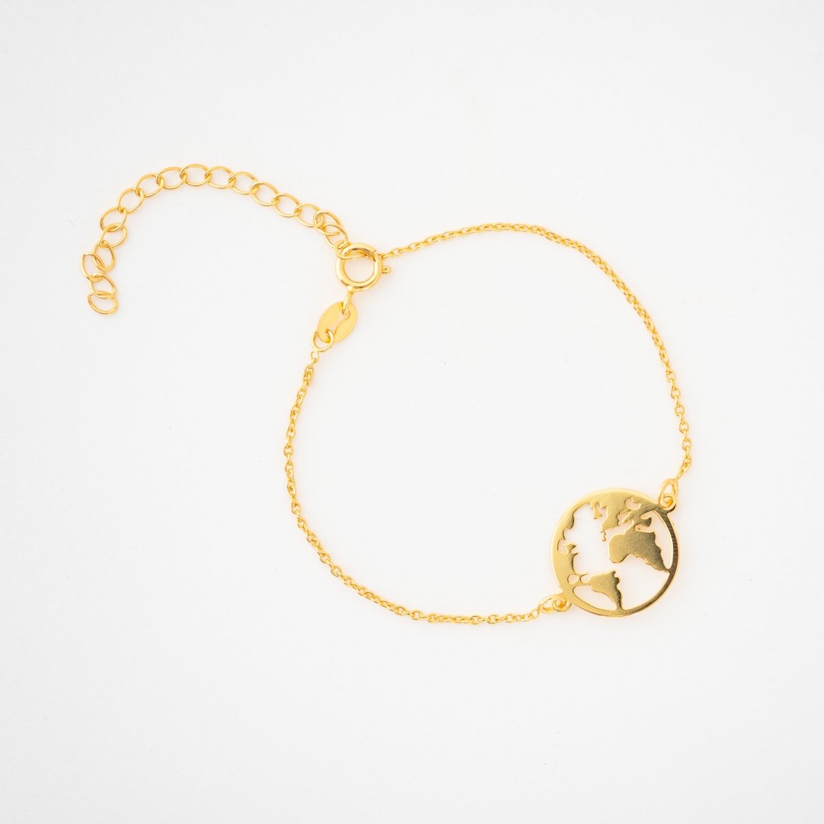 Pulsera Mundo Dorado - DesignPlace