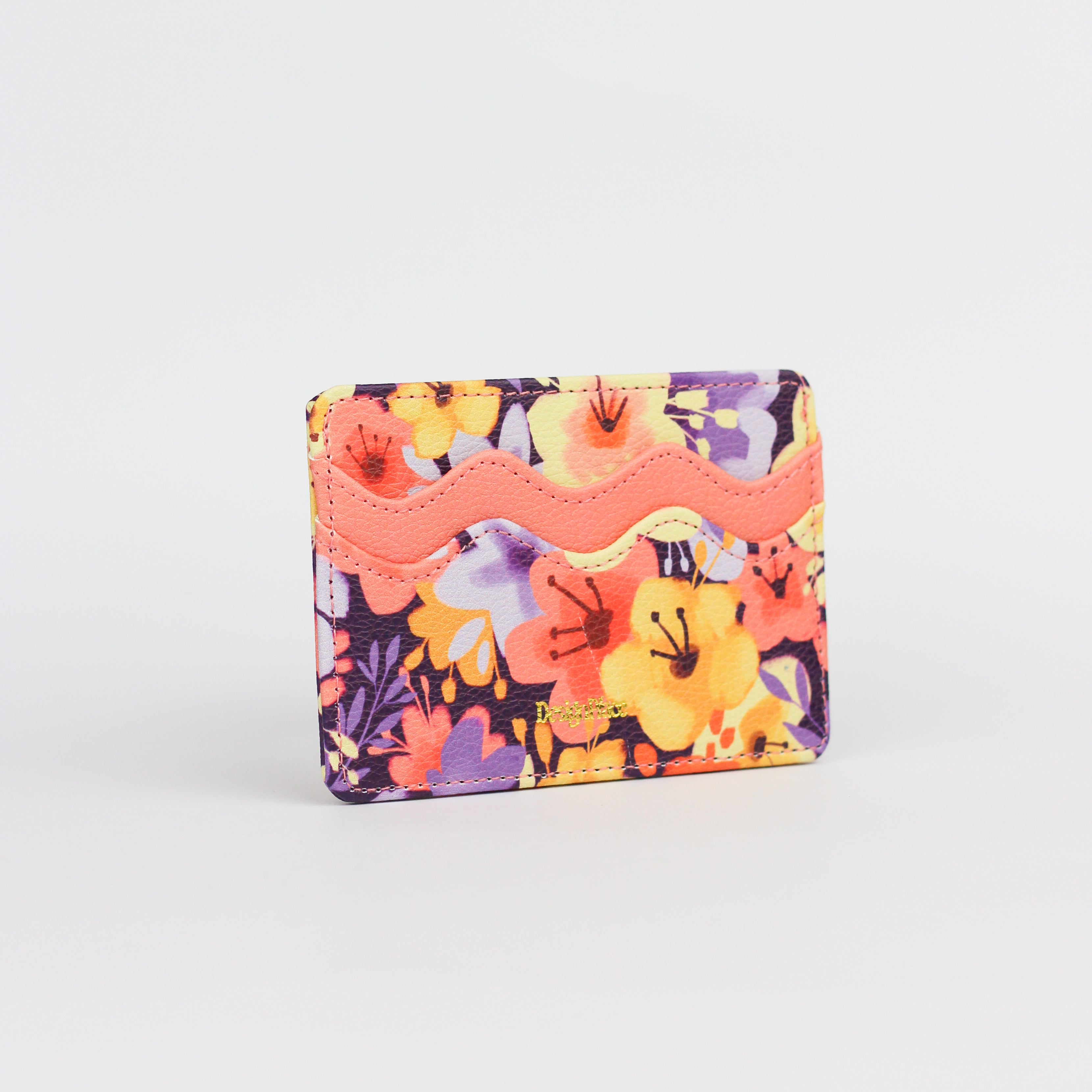 Purple Bouquet Card Holder (PU)