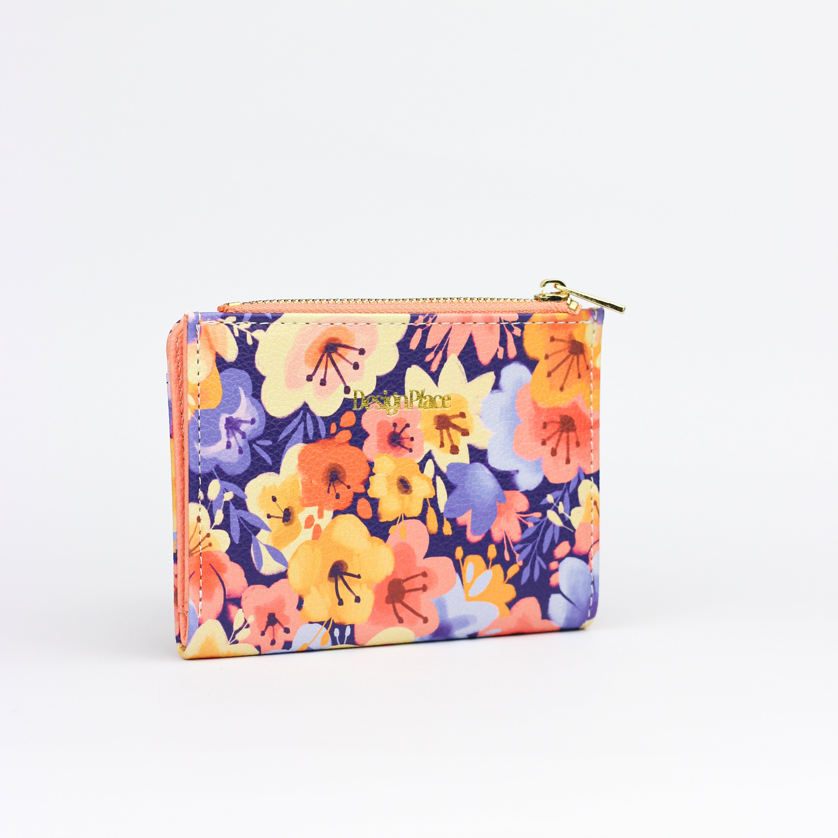 Purple Bouquet Wallet (PU)