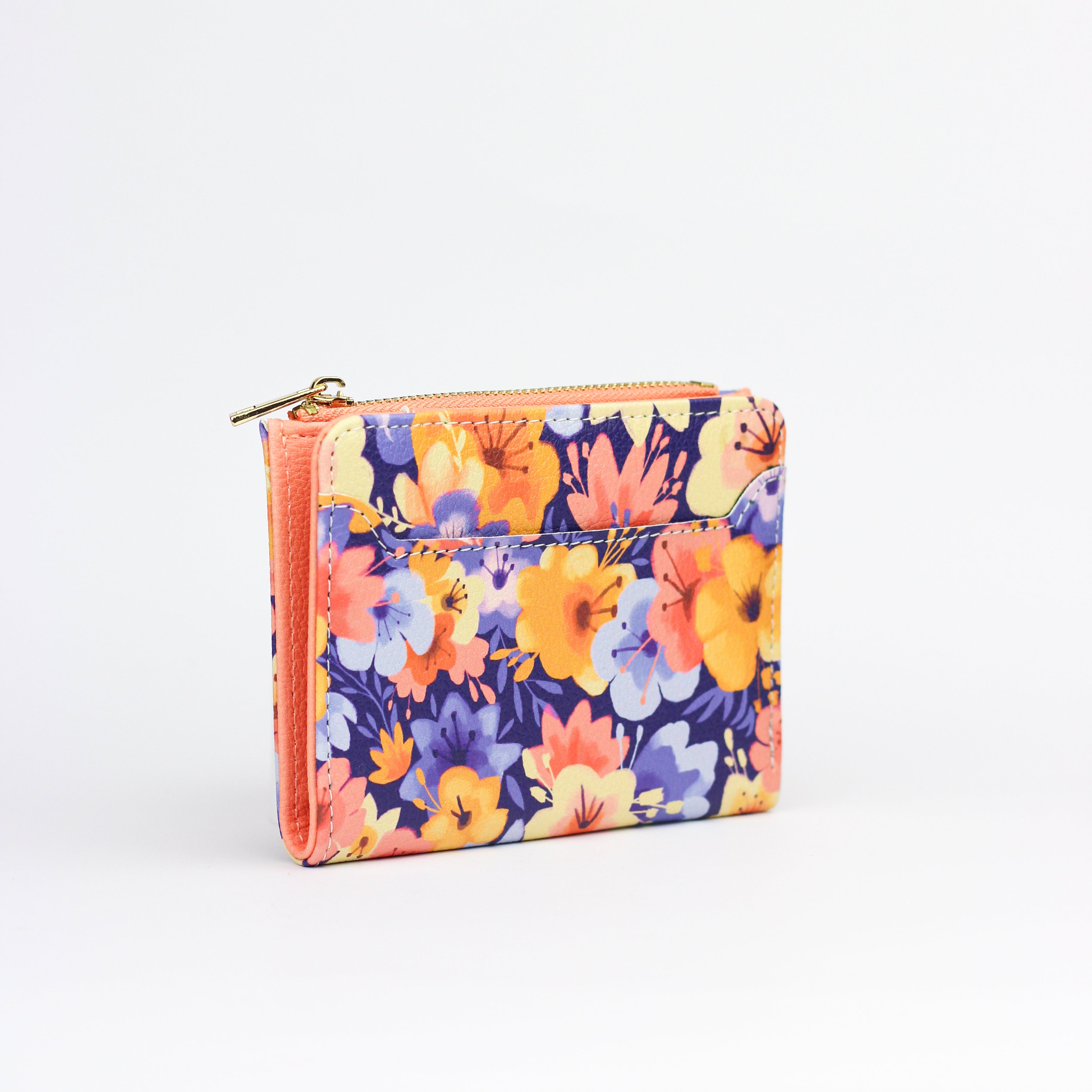 Purple Bouquet Wallet (PU)