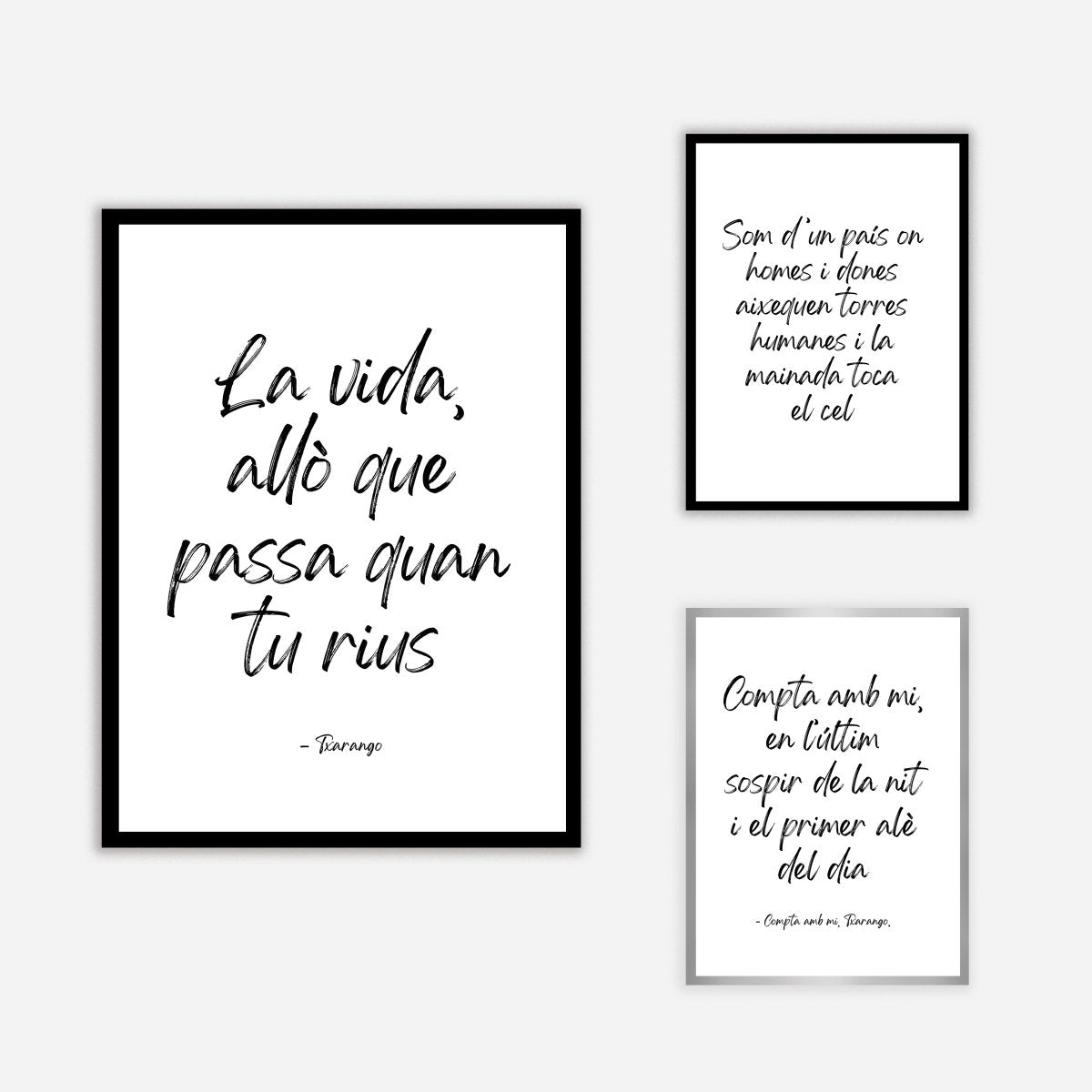 Quan Tu Rius Quote Art Print - DesignPlace