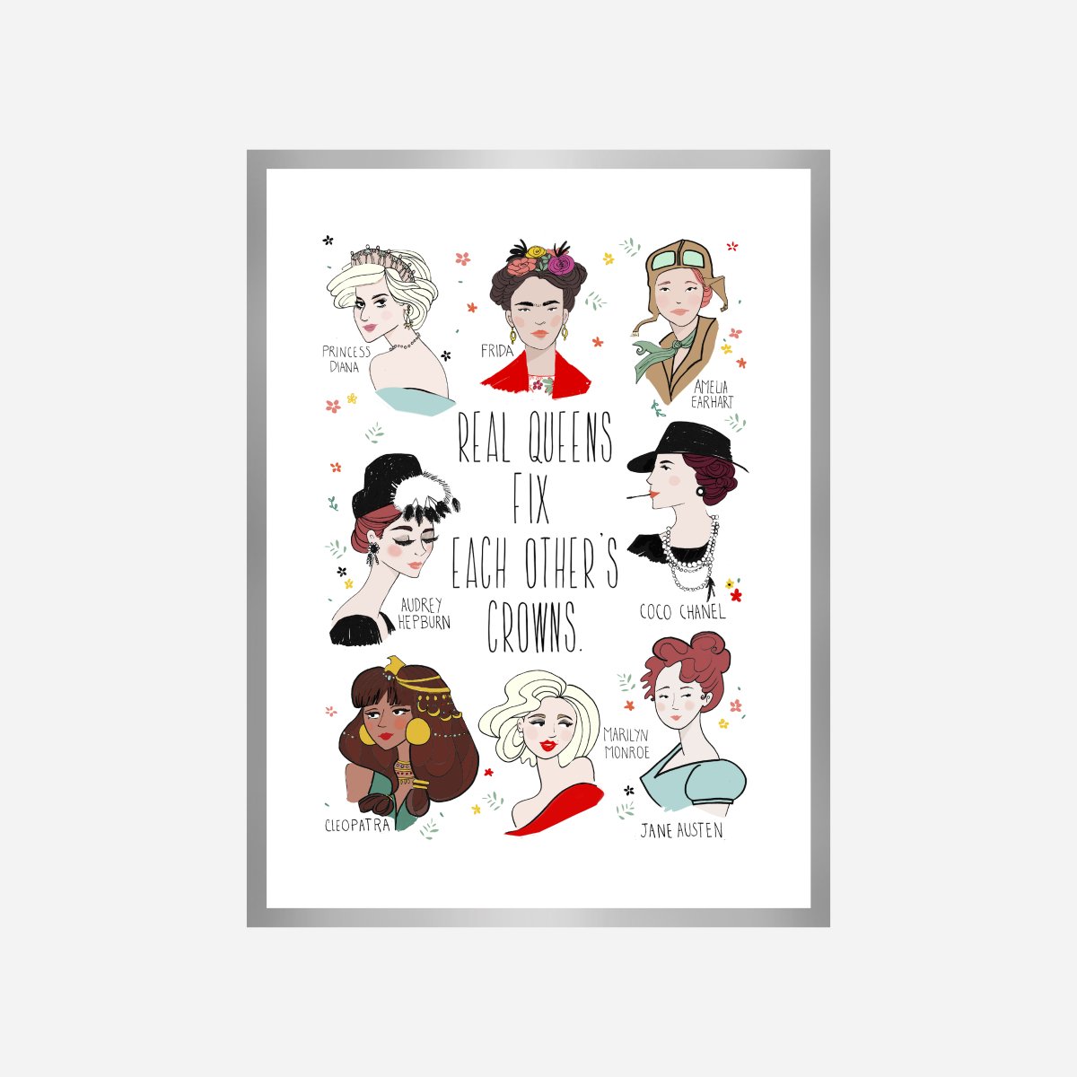 Real Queens Art Print - DesignPlace