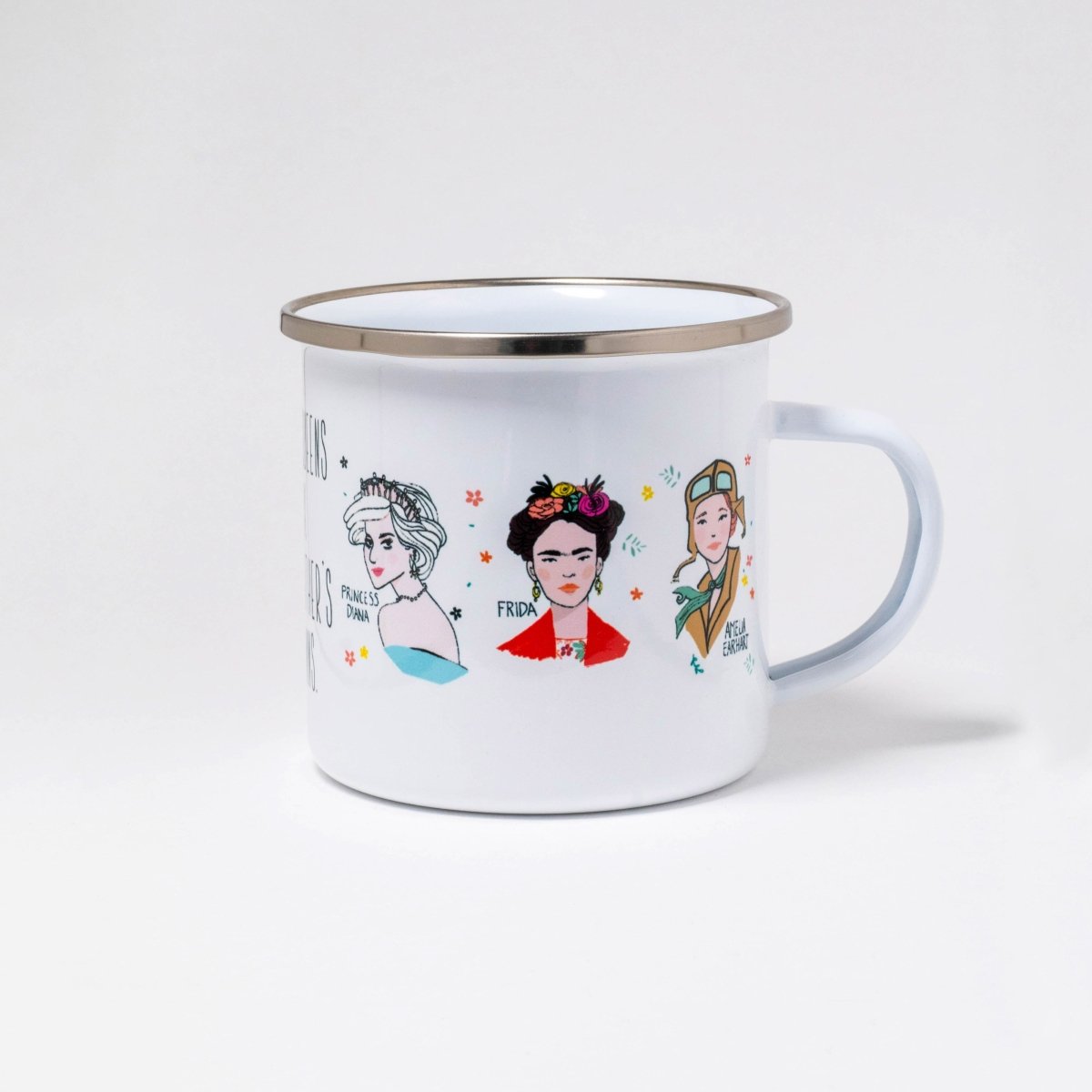 Real Queens Enamel Mug - DesignPlace