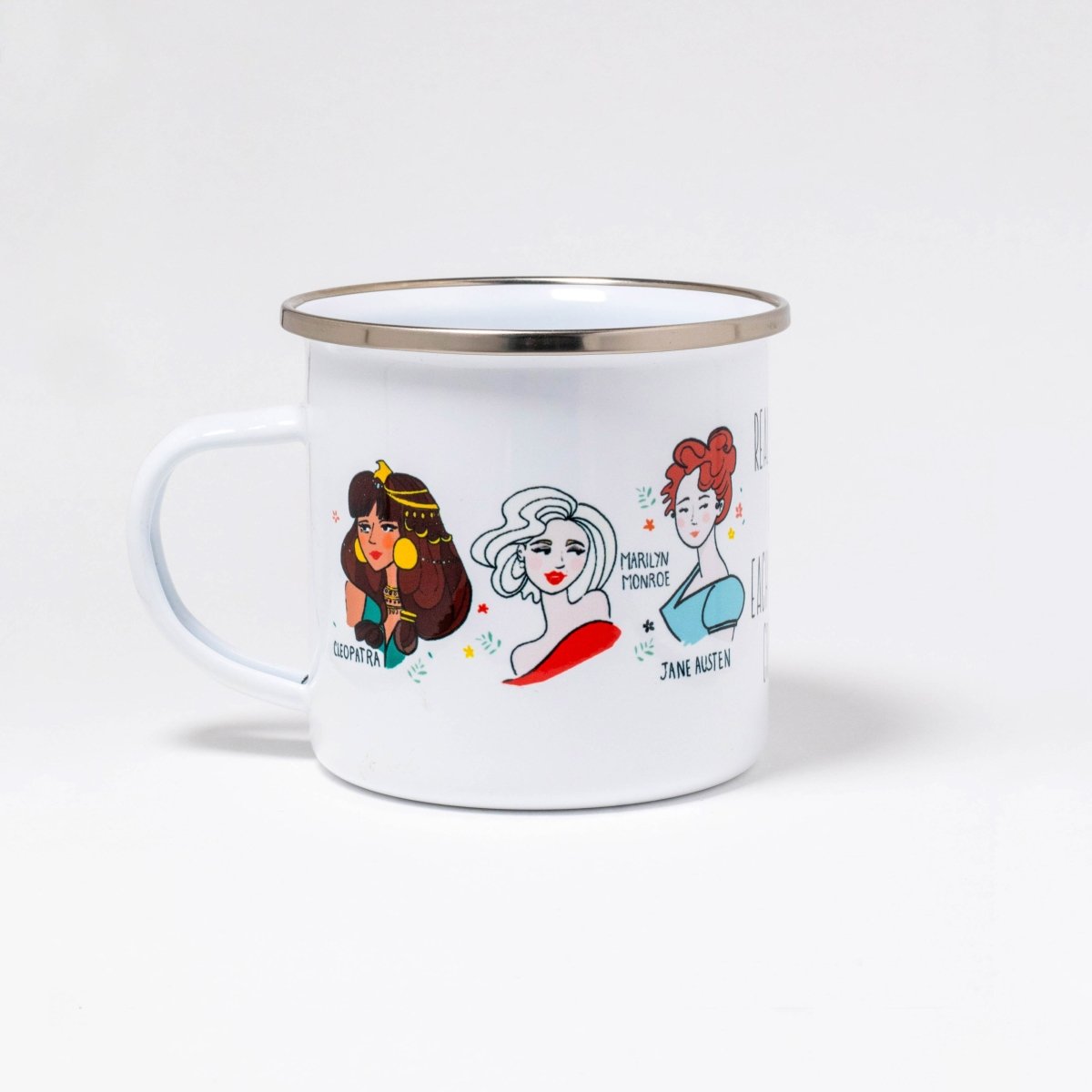 Real Queens Enamel Mug - DesignPlace