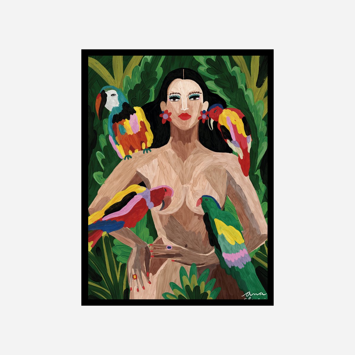 Reina de la Selva Art Print - DesignPlace