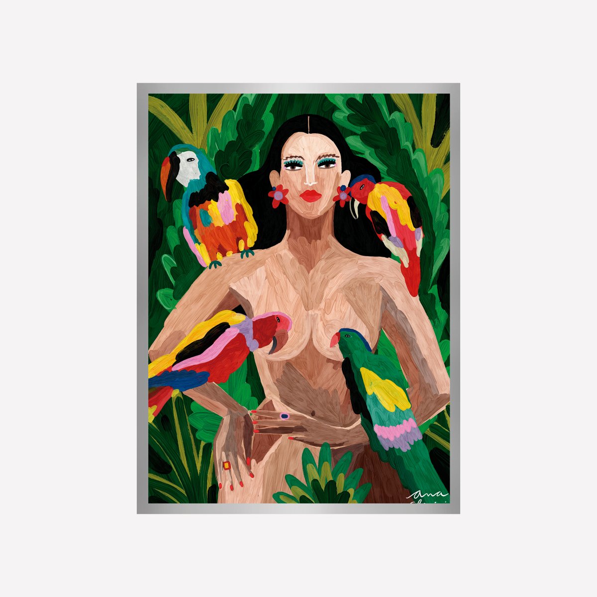 Reina de la Selva Art Print - DesignPlace