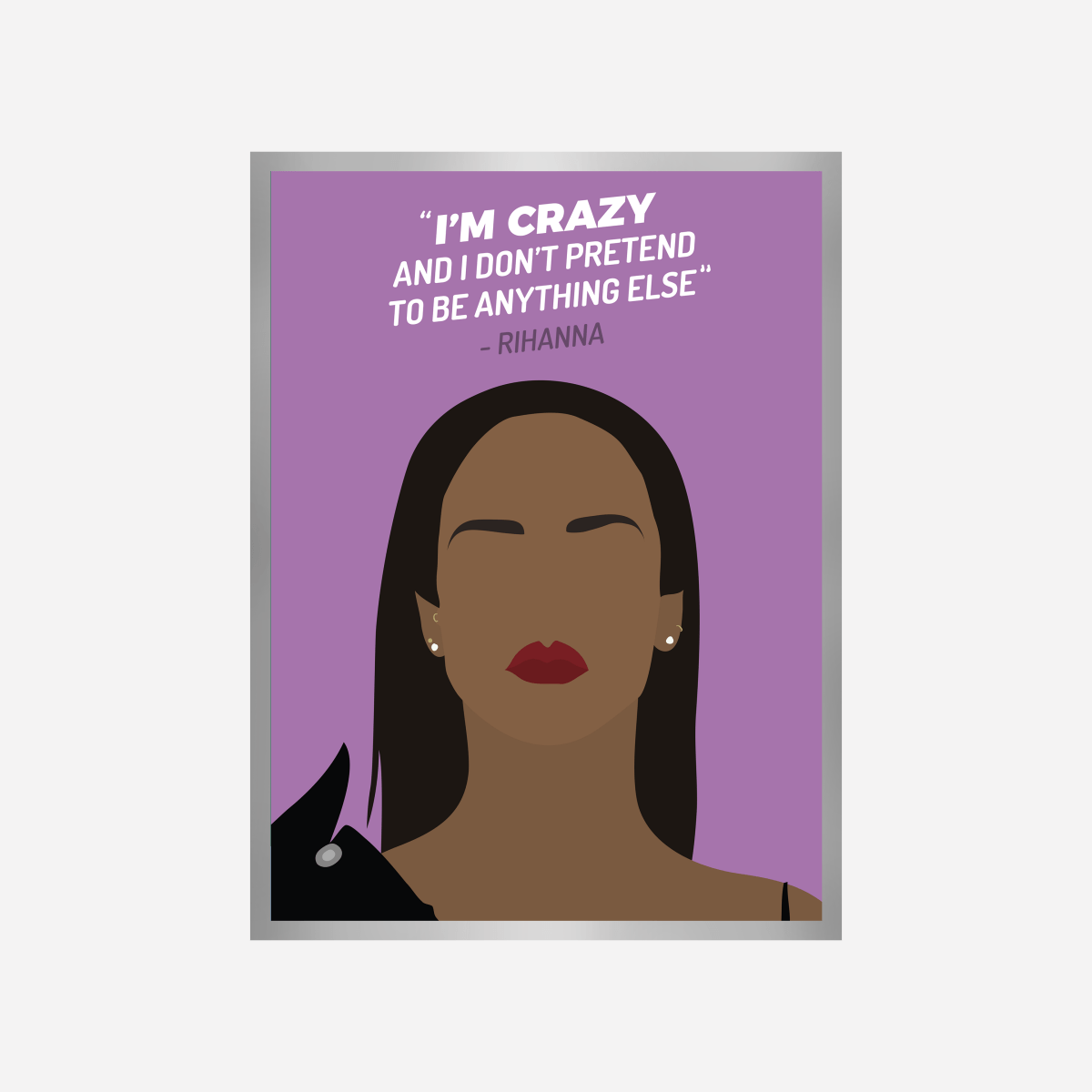 Rihanna Art Print - DesignPlace