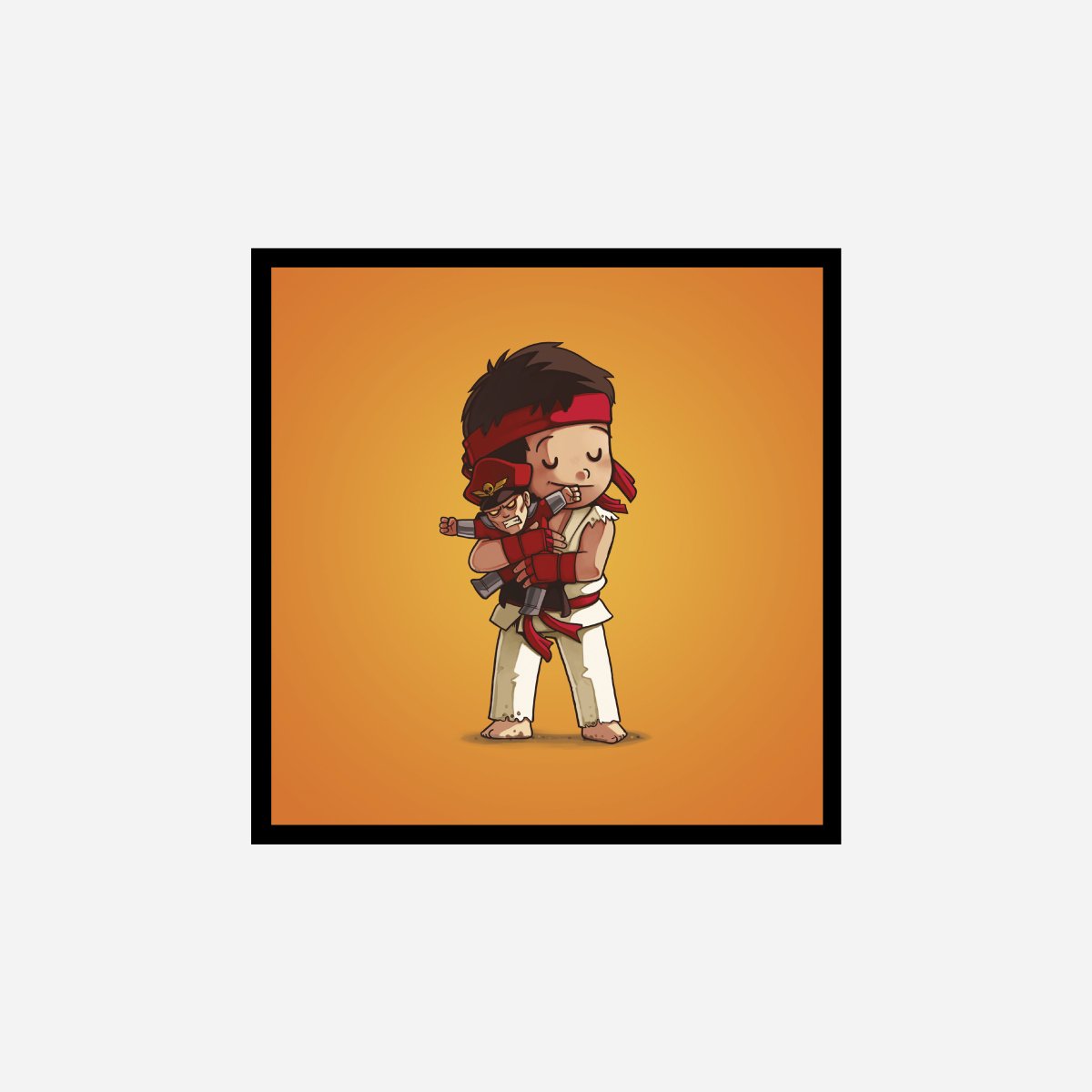 Ryu Streetfighter Art Print - DesignPlace