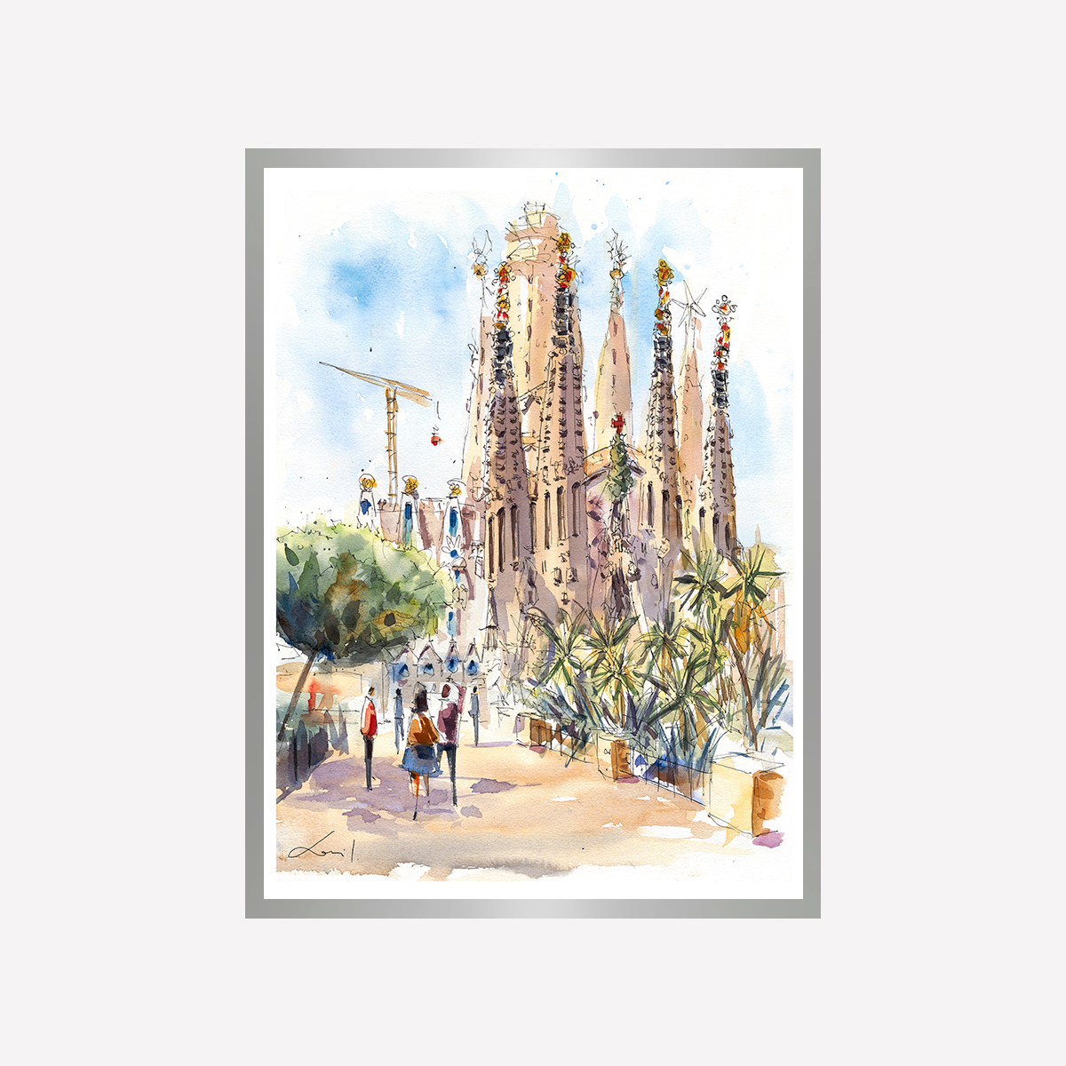 Sagrada Familia Art Print