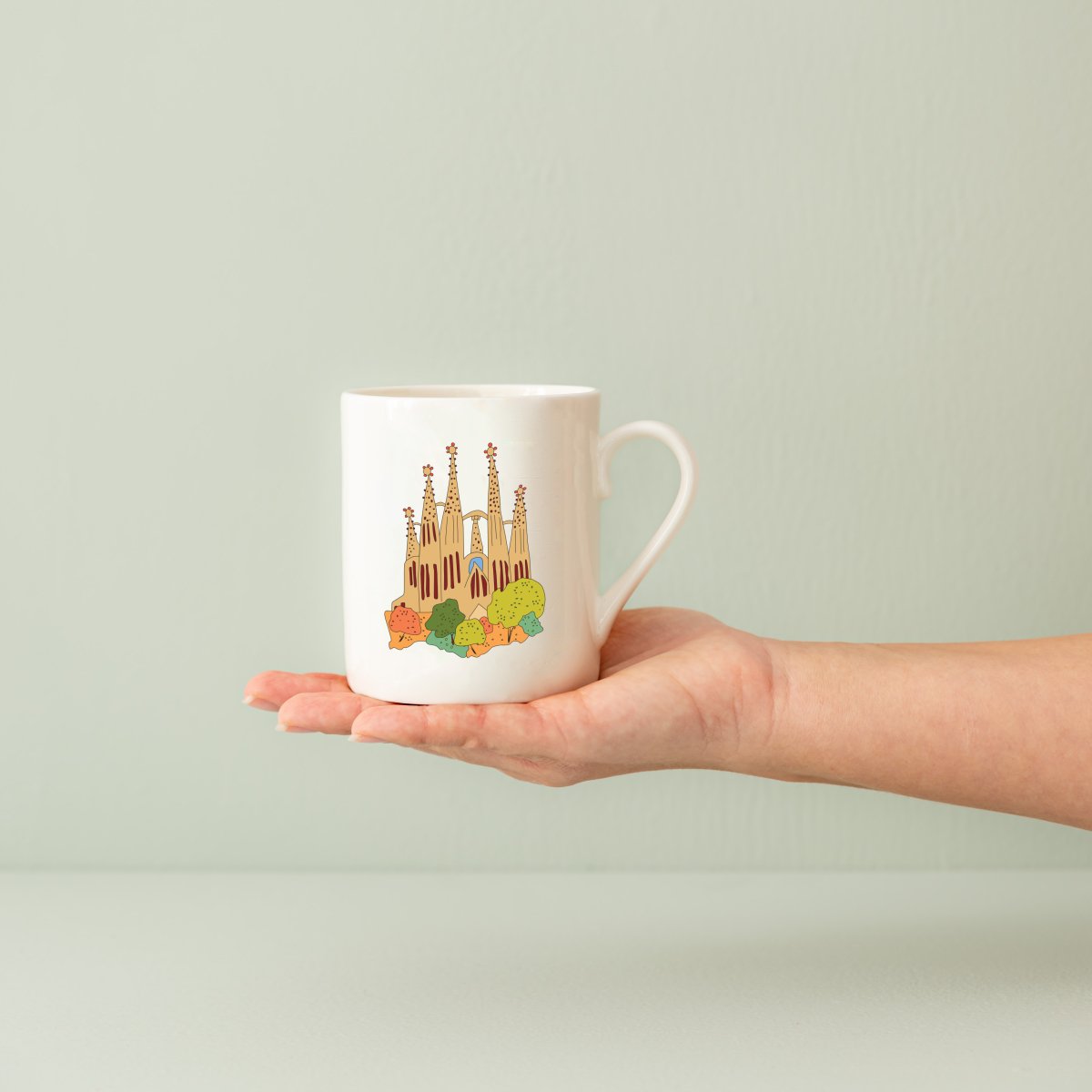 Sagrada Familia Ceramic Mug - DesignPlace