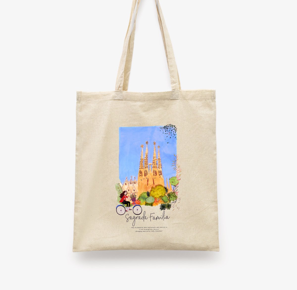 Sagrada Familia Tote Bag - DesignPlace