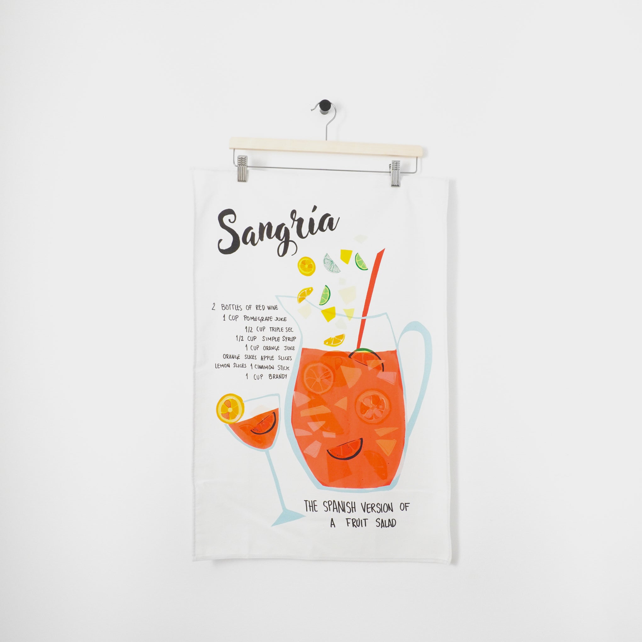 Sangria Tea Towel