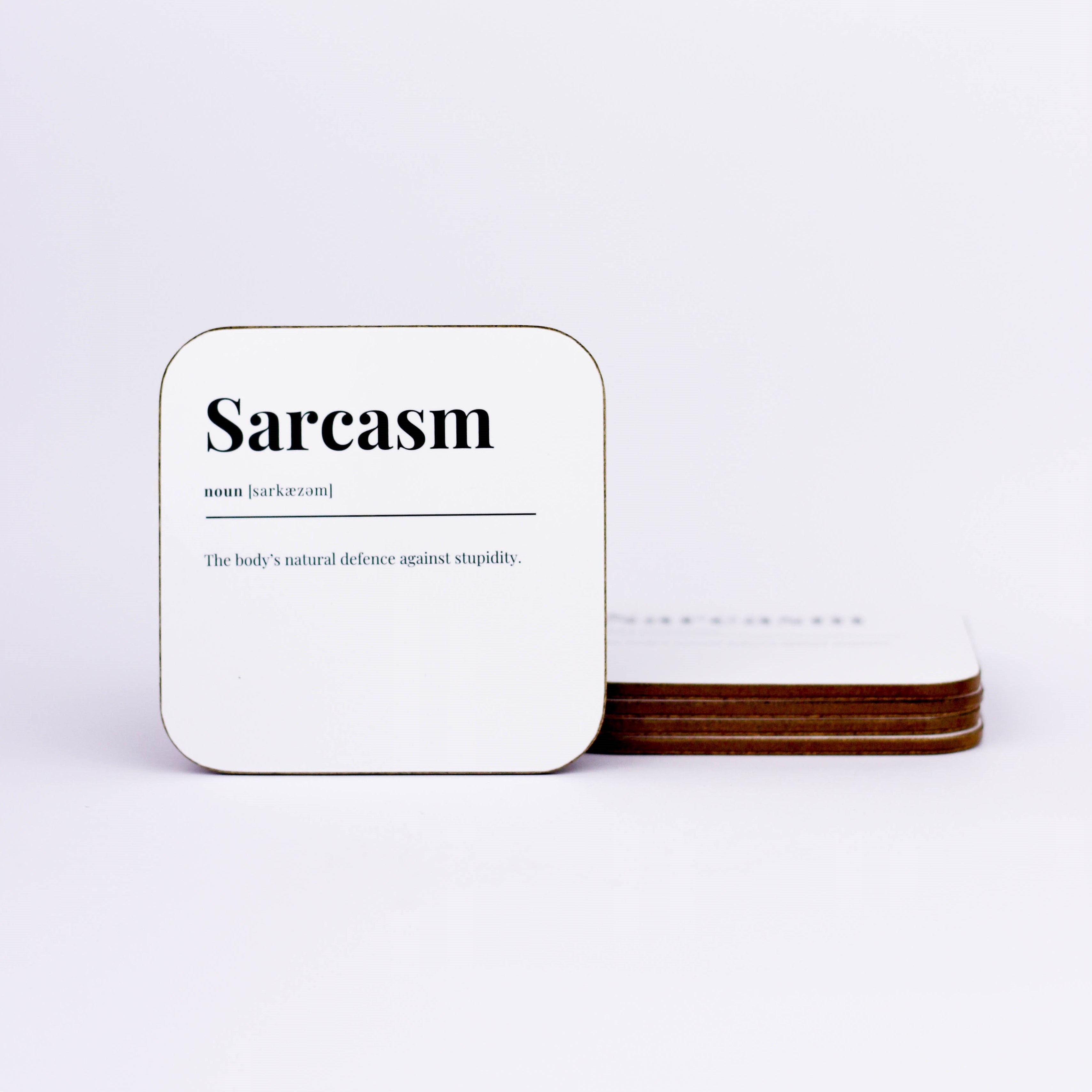 Sarcasm Coaster