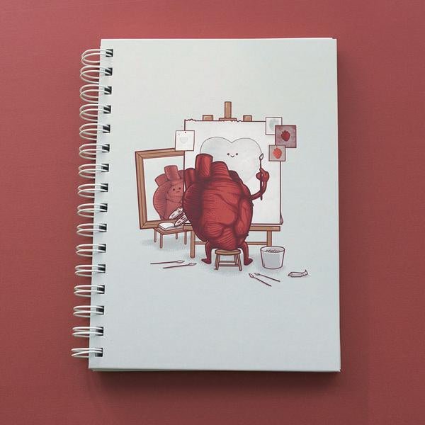 Self Portrait Notebook - DesignPlace