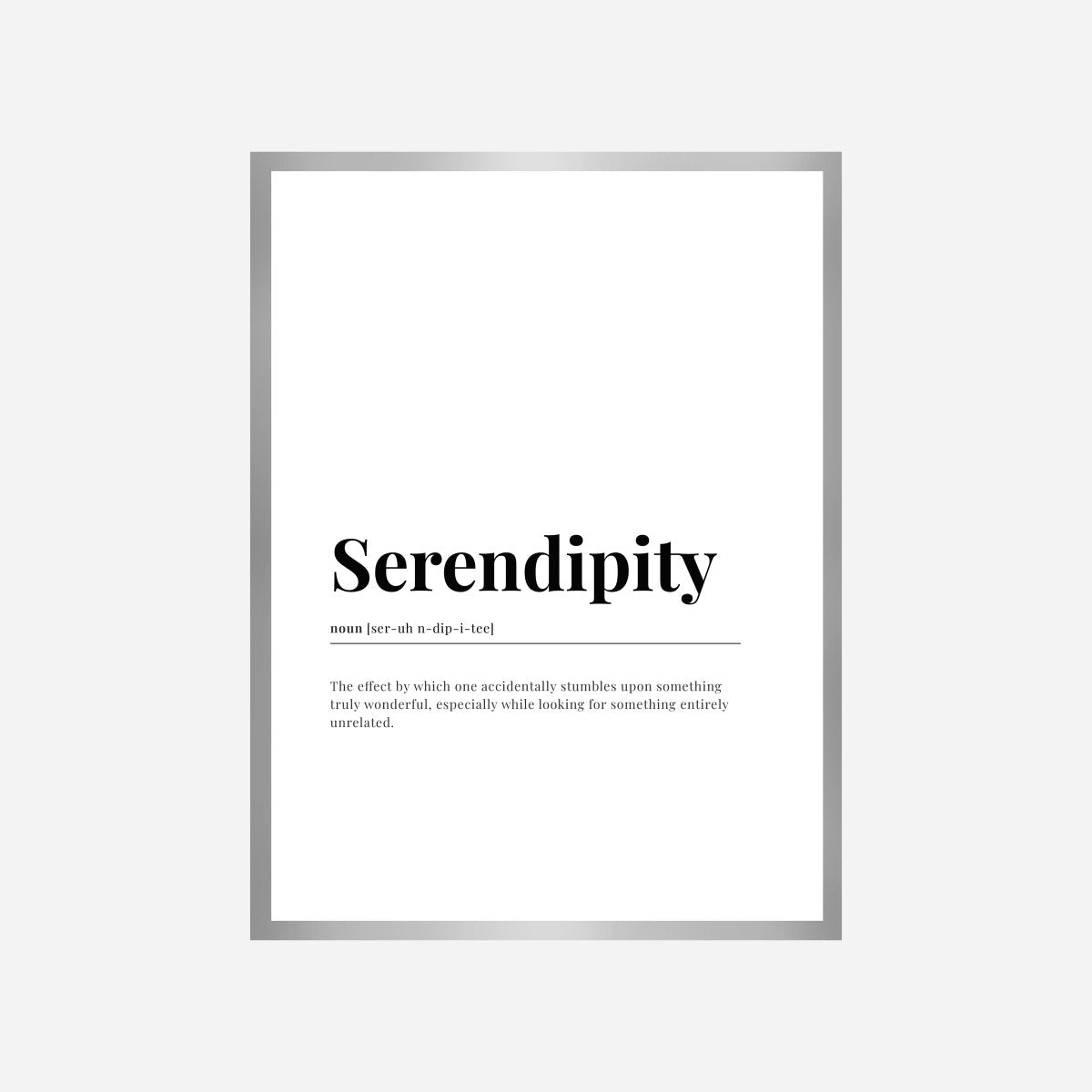 Serendipity Dictionary Art Print - DesignPlace