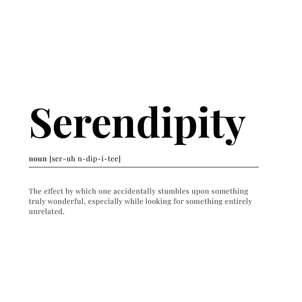 Serendipity Tote bag - DesignPlace