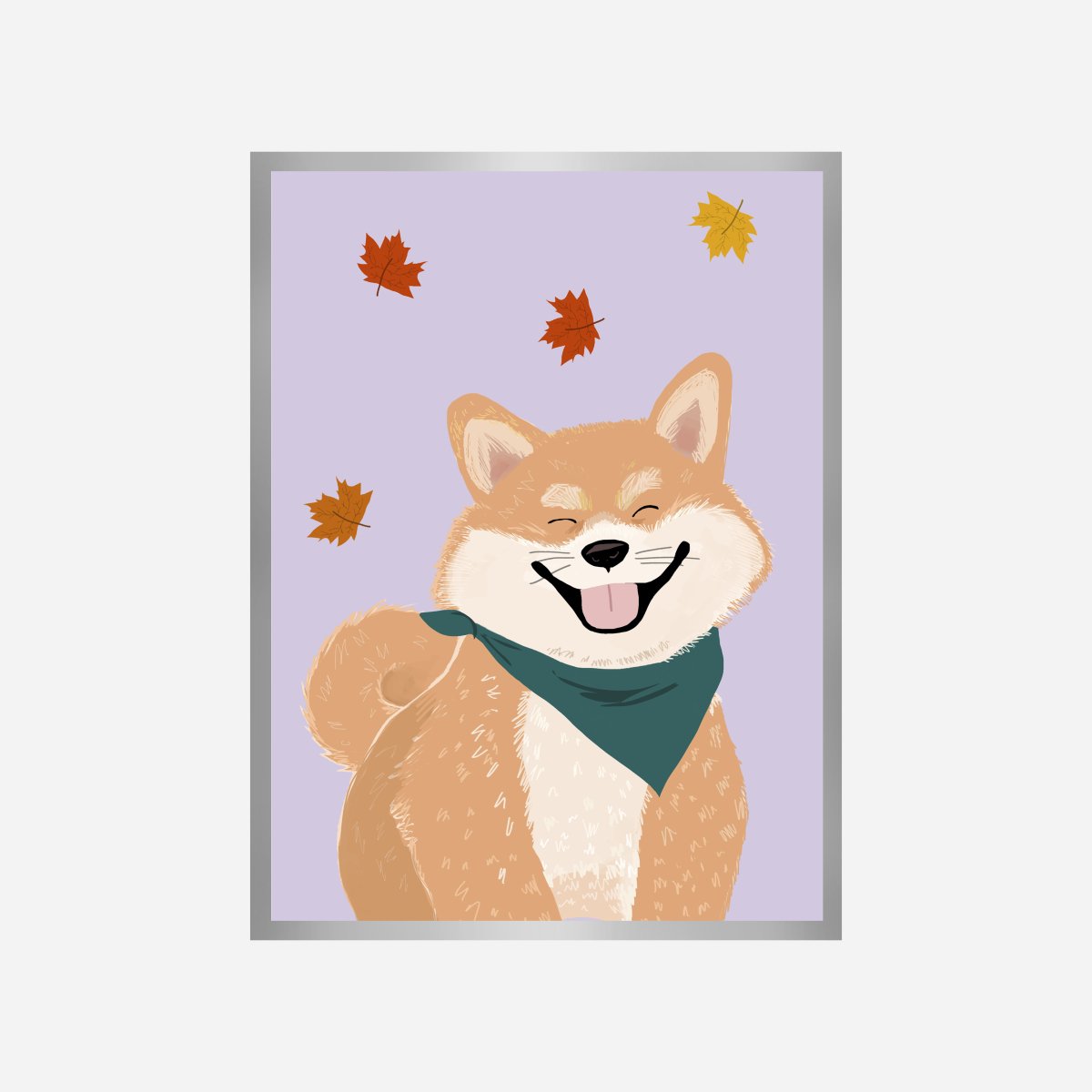 Shiba Inu Art Print - DesignPlace