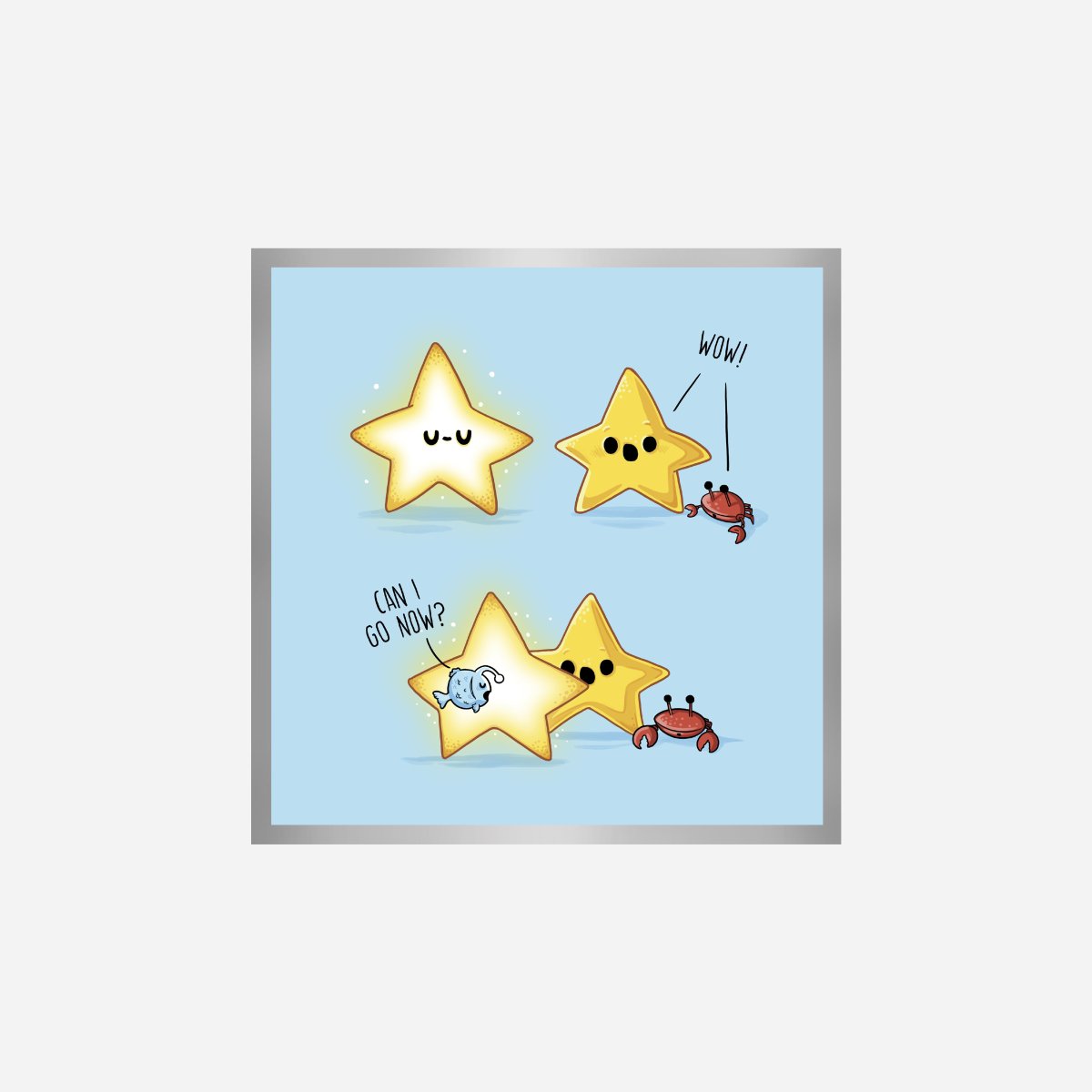 Shinny Star Art Print - DesignPlace