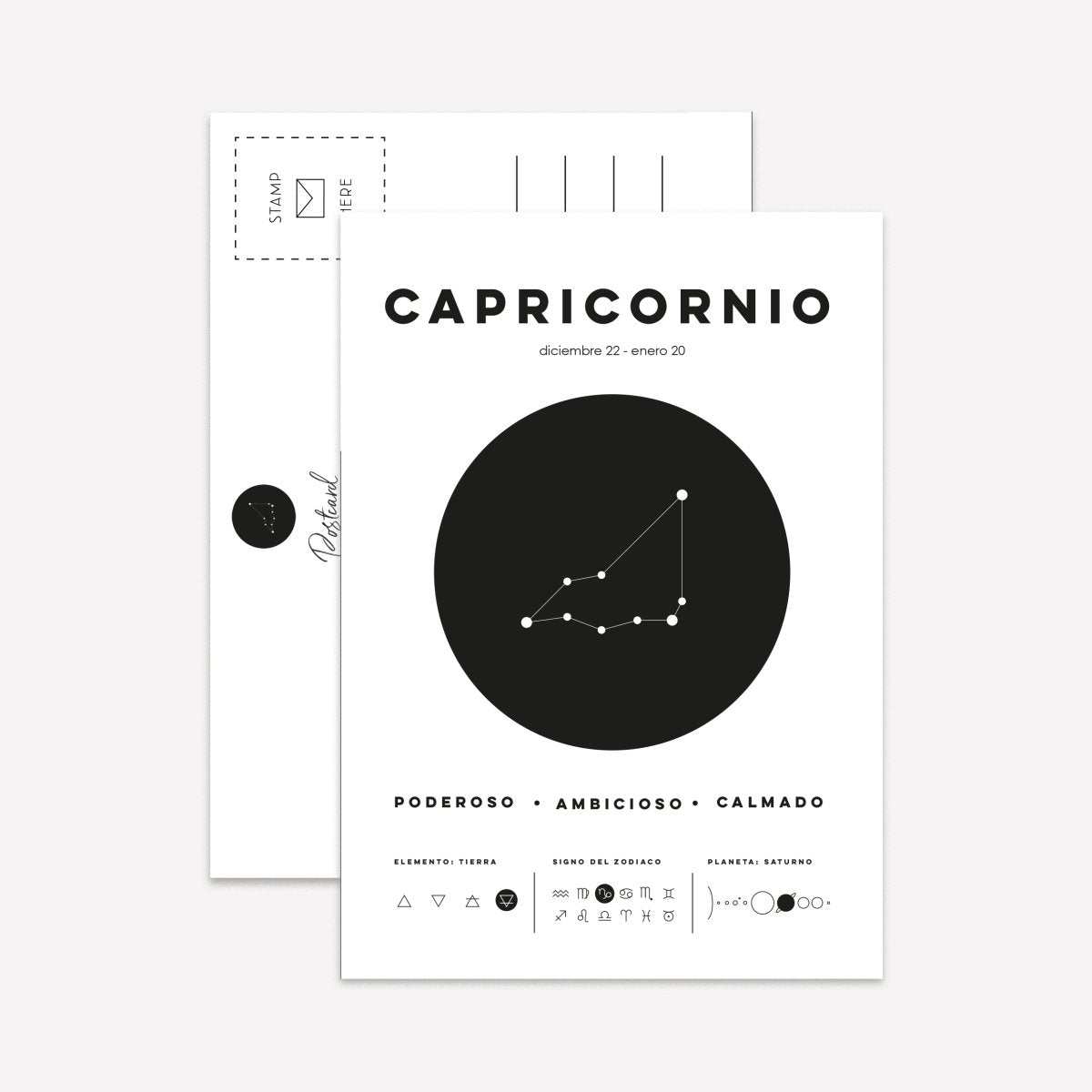 Signos de Zodiaco Postcard Pack - DesignPlace