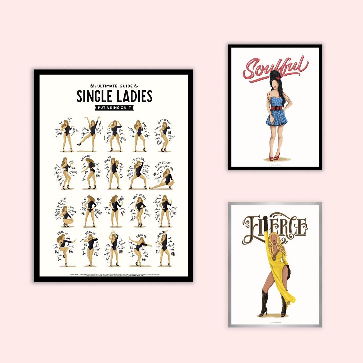 Single Ladies Art Print - DesignPlace