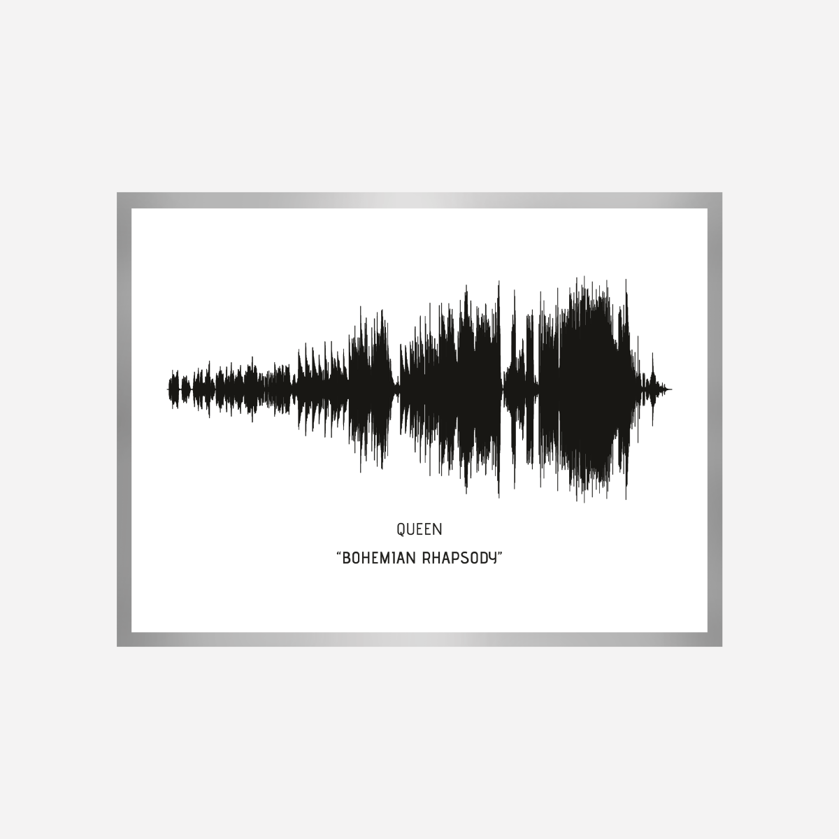 Song Wave Bohemian Rhapsody Art Print - DesignPlace