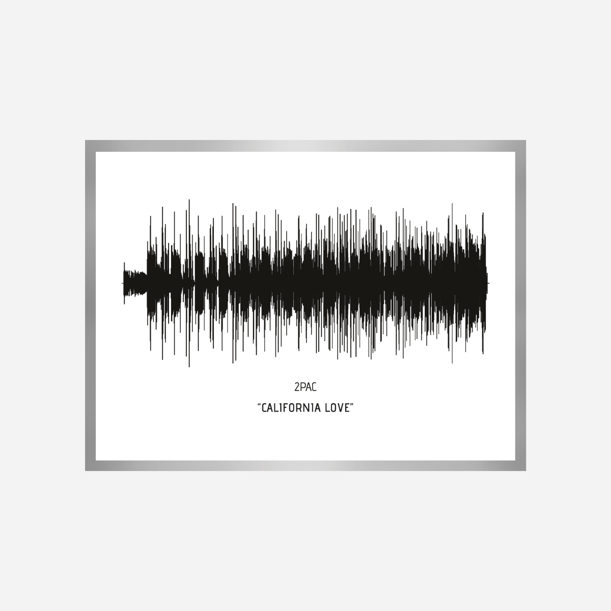 Song Wave California Love Art Print - DesignPlace