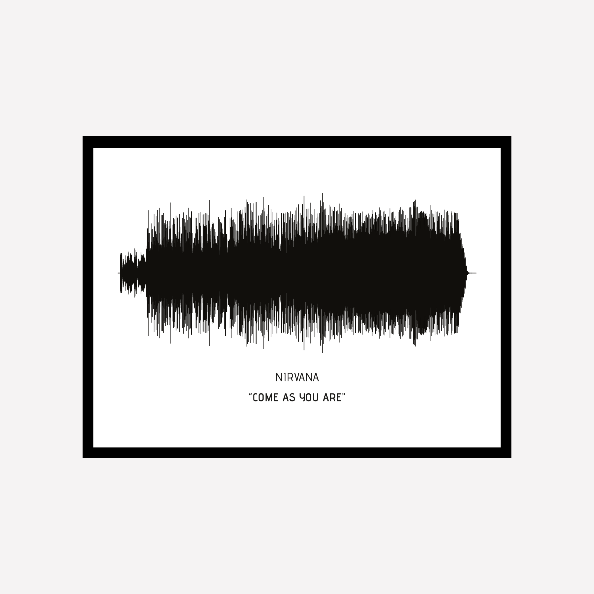 Song Wave Come as You Are Art Print - DesignPlace