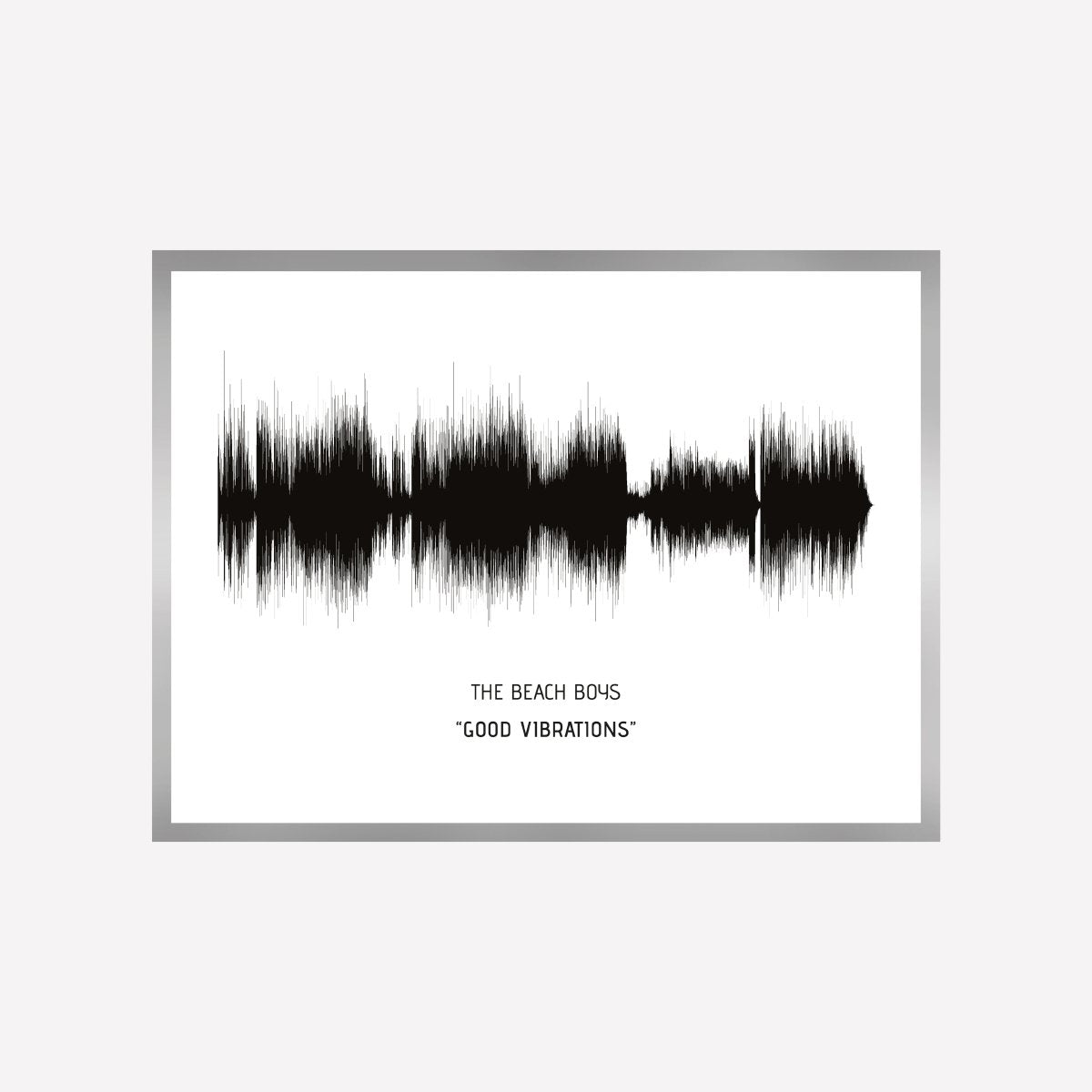 Song Wave Good vibrations Art Print - DesignPlace