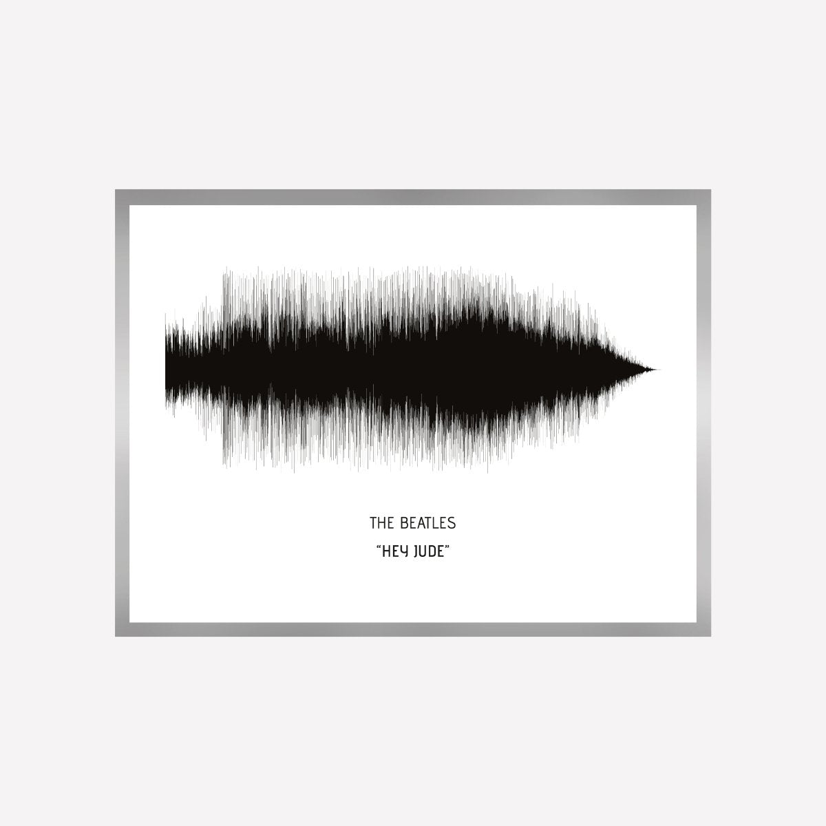 Song Wave Hey Jude Art Print - DesignPlace